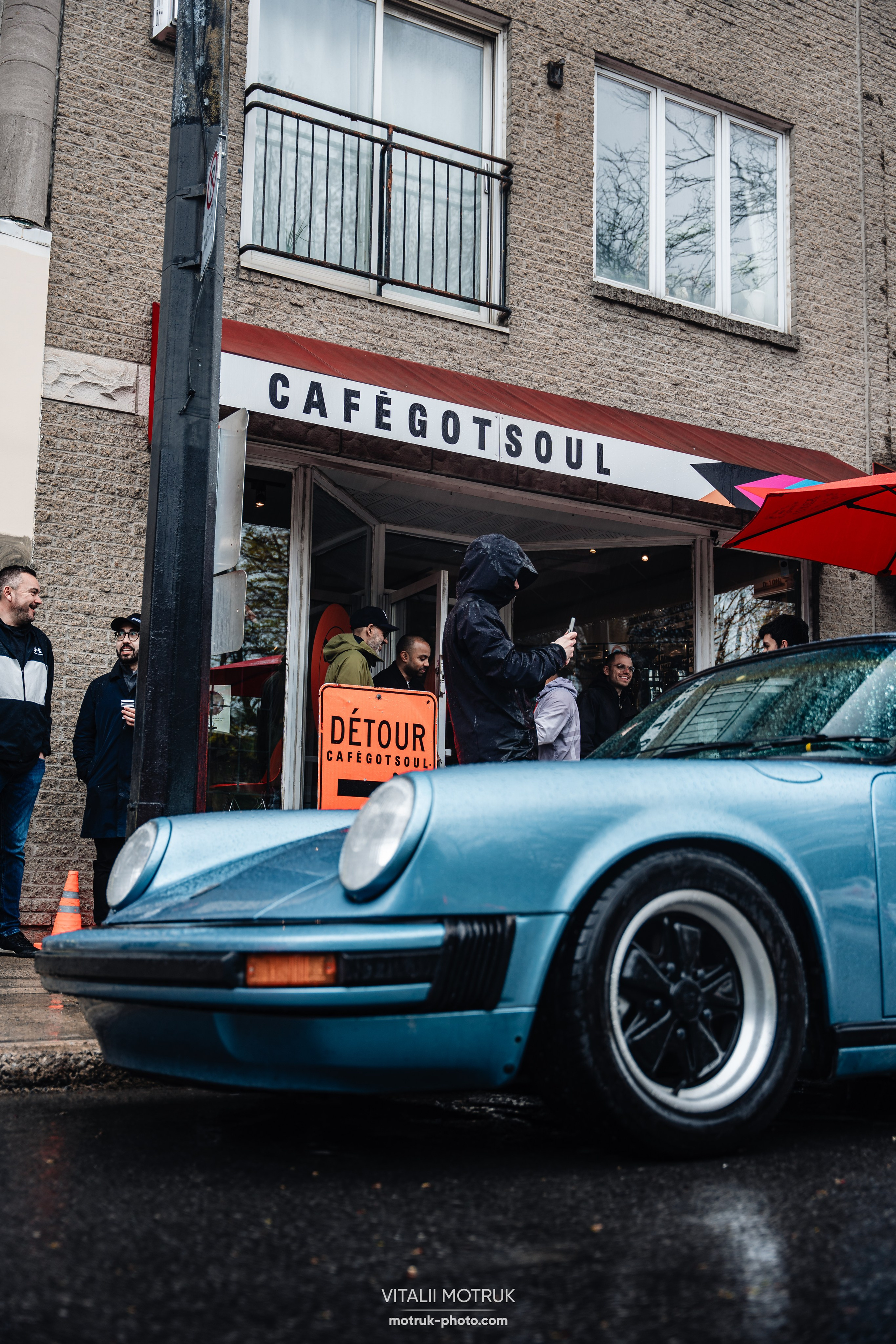 Cars and Coffee CafeGotSoul. Photographe de voitures à Paris — Vitalii Motruk