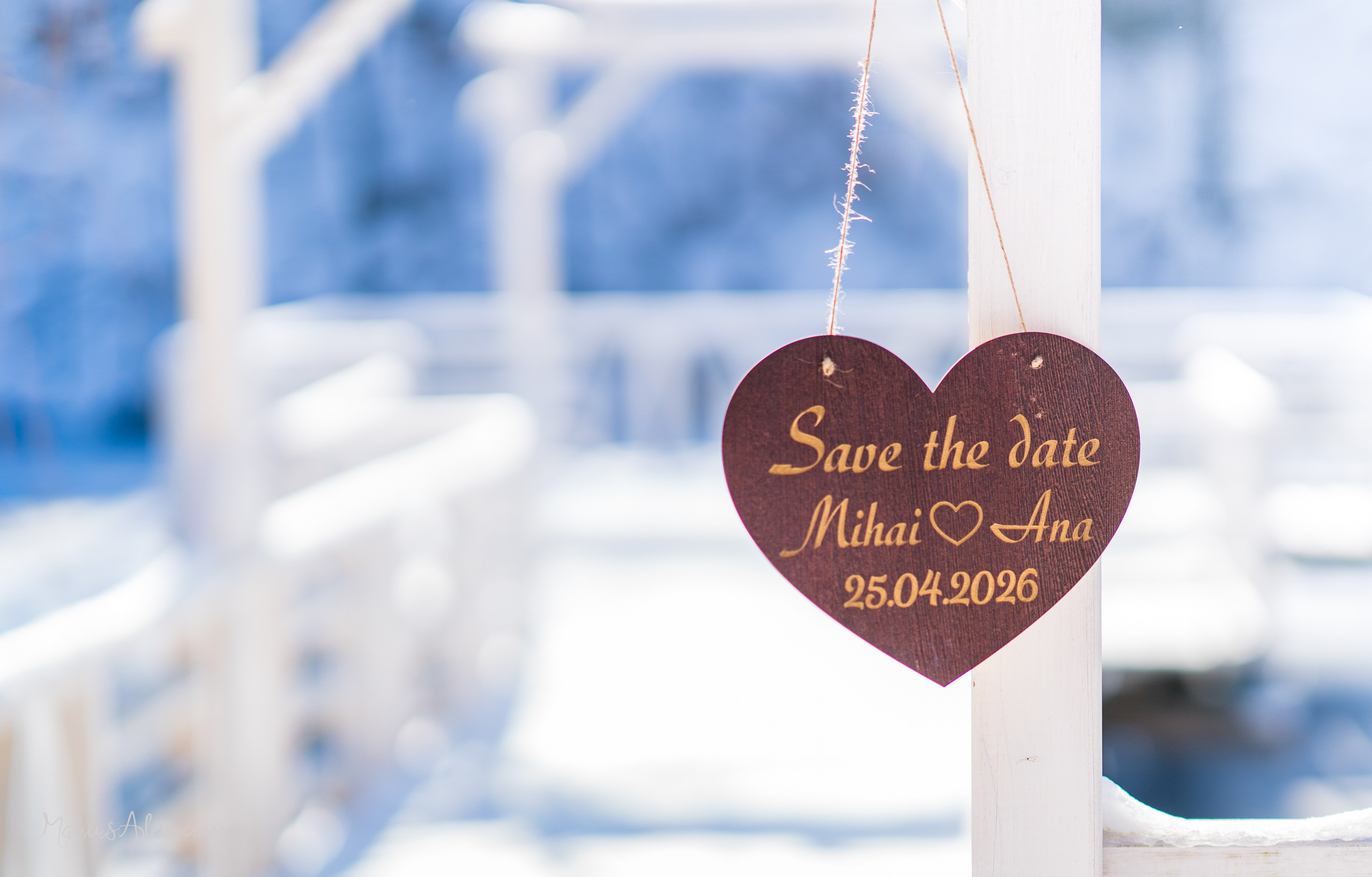 Ana & Mihai - Save the Date. Marius Alex fotograf de eveniment si portret din Suceava