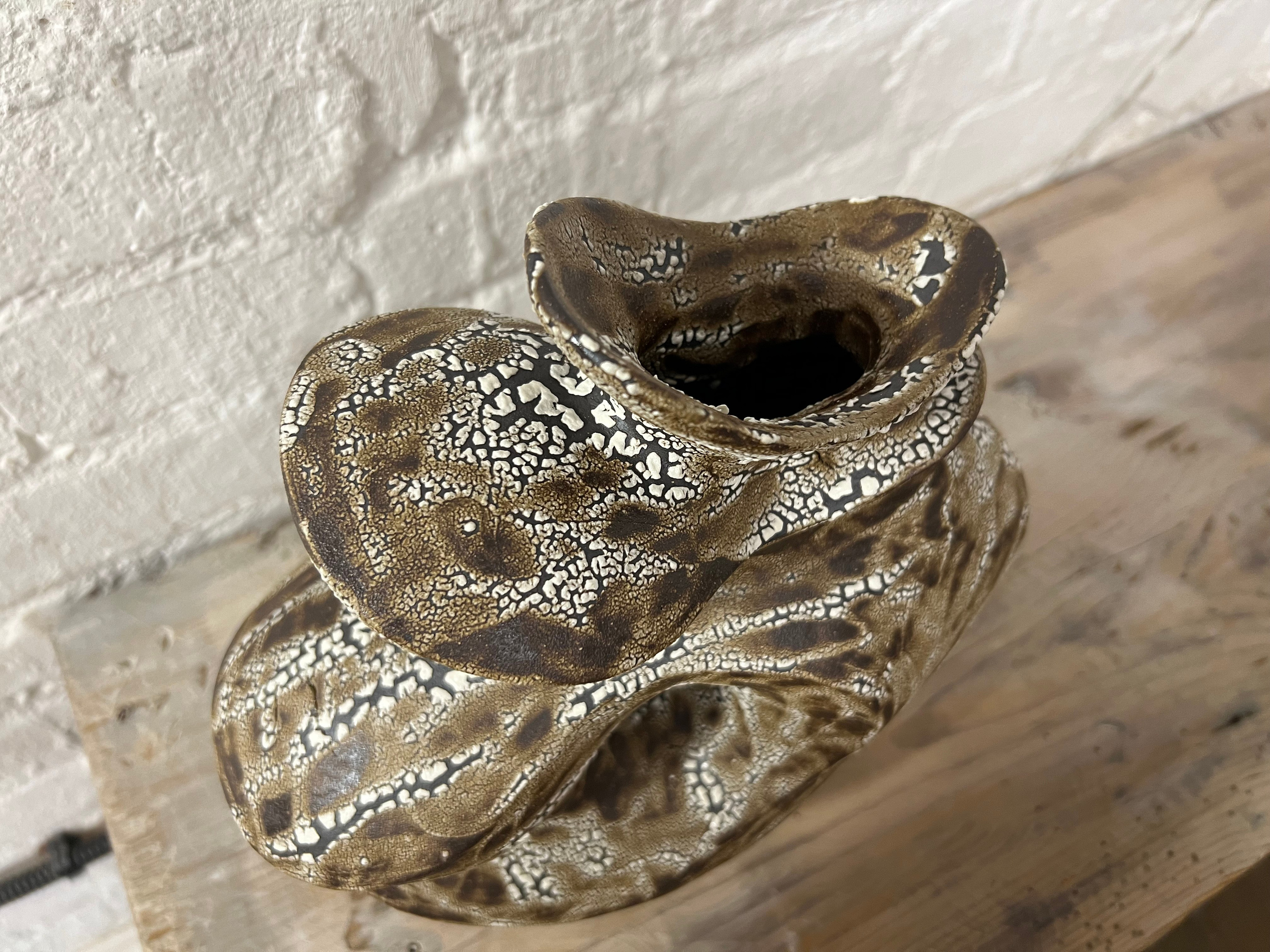 Vase “Dragon”. ReefCeramics, based in Nicosia, is a creative hub where handcrafted ce