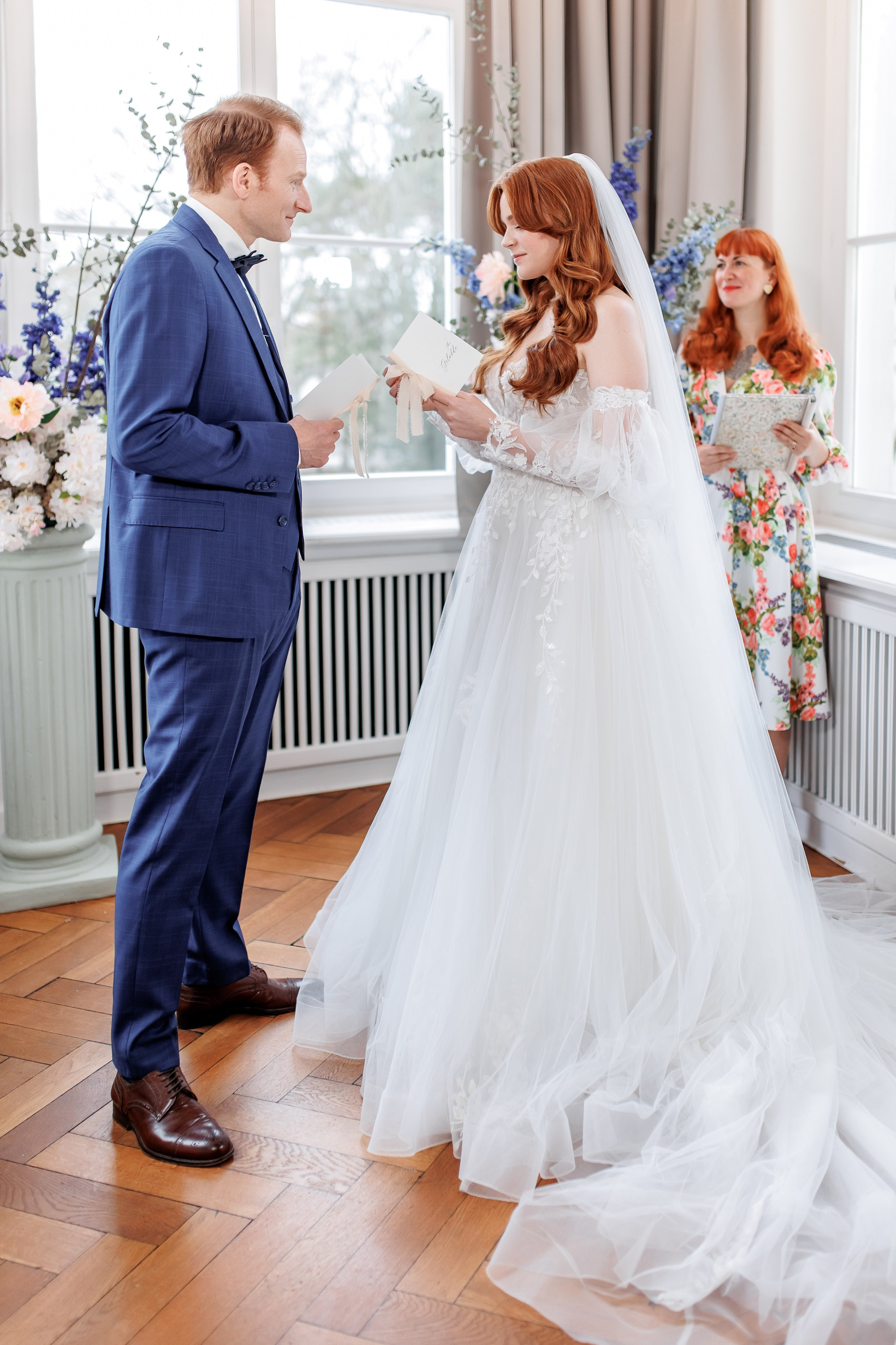 Märchenhafte Hochzeit in der Villa Schützenhof. Hochzeitsfotografie in Berlin Nataliia Schütze
