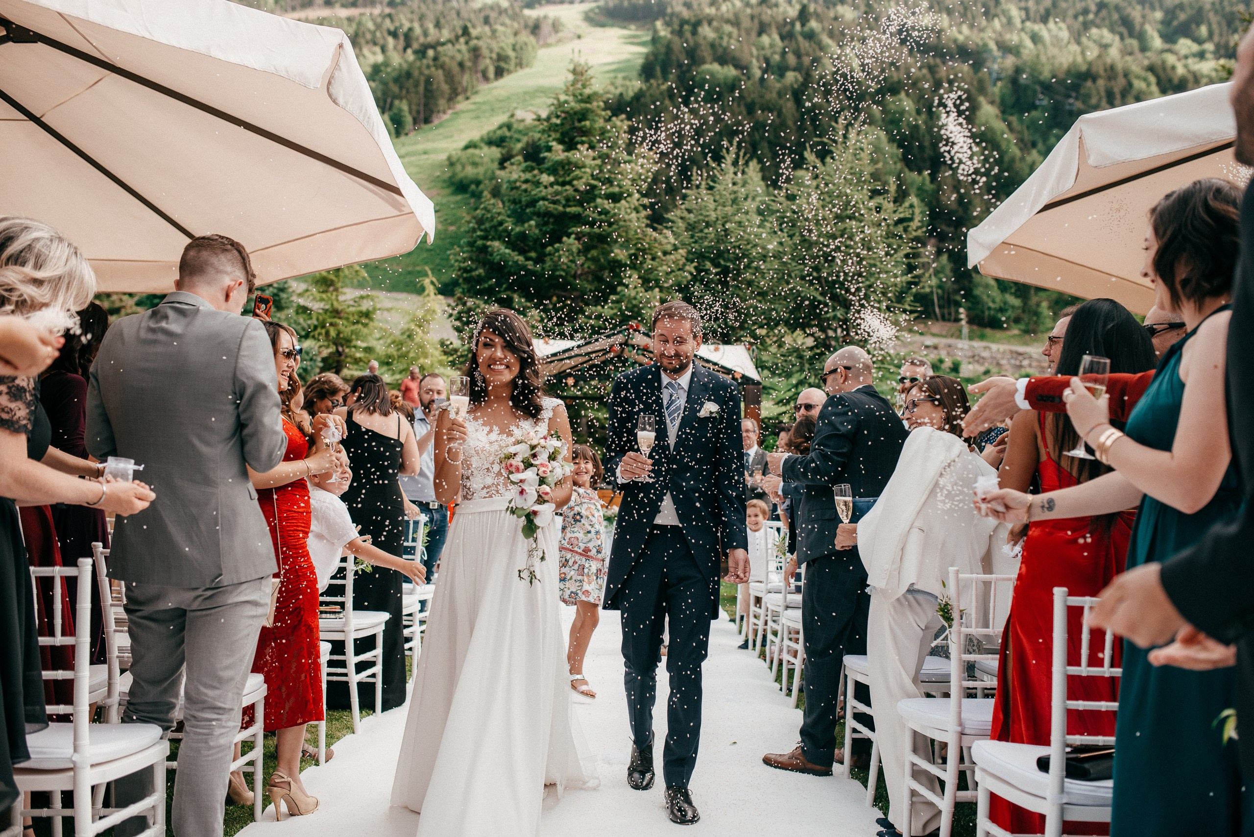 Una boda de sueño en Andorra la Vella. Fotógrafo profesional Bilbao