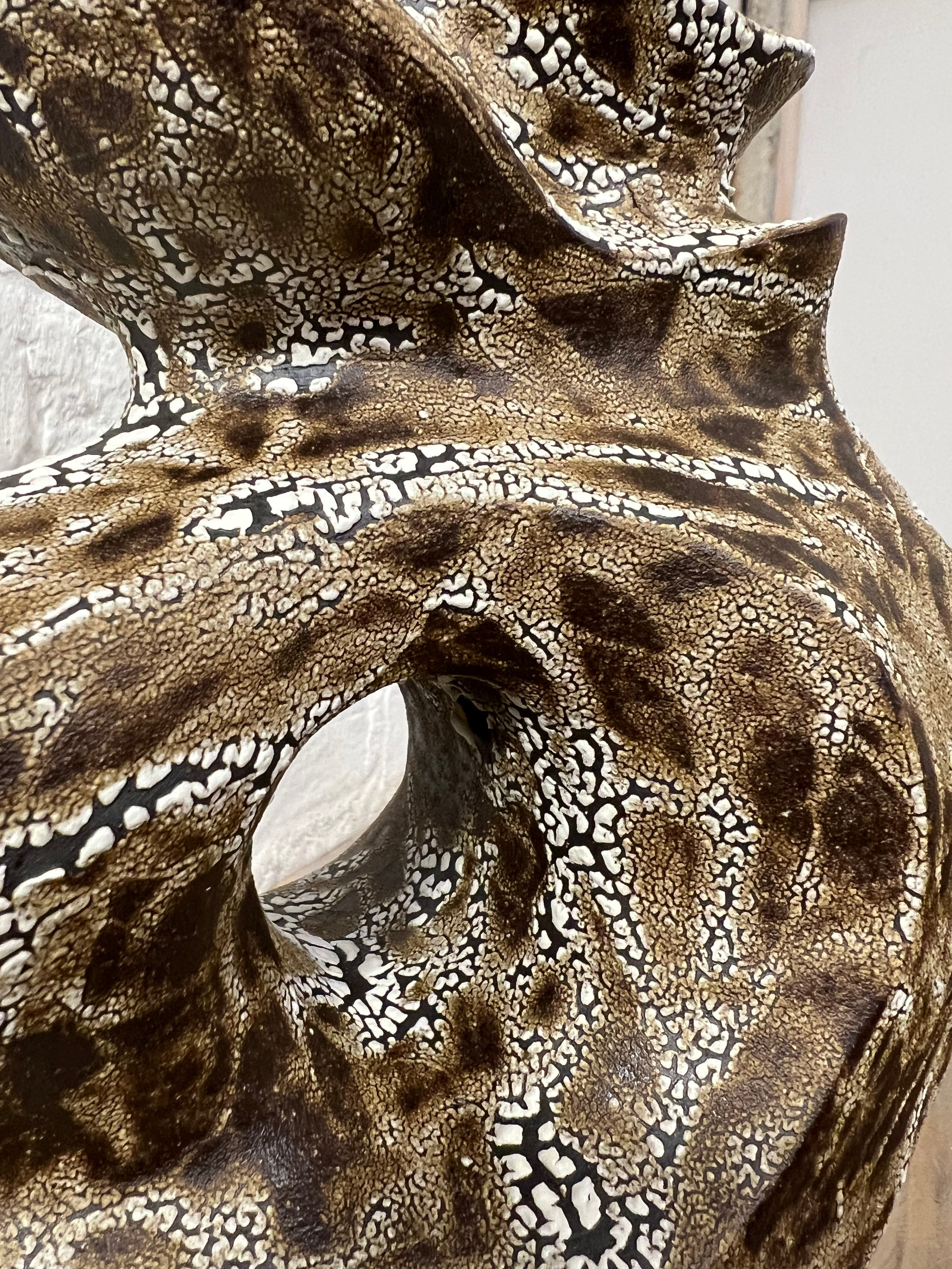 Vase “Dragon”. ReefCeramics, based in Nicosia, is a creative hub where handcrafted ce