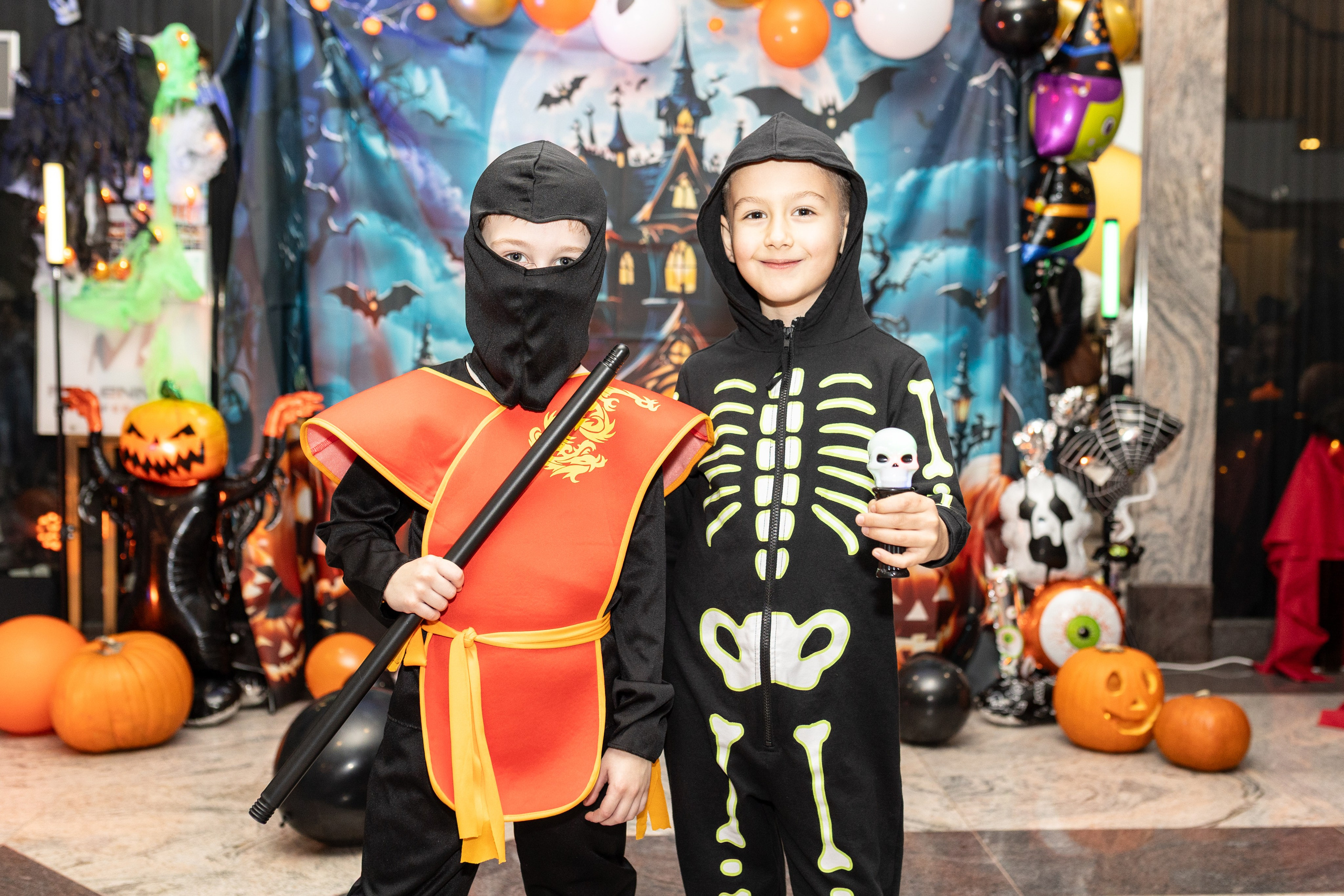 Leo dance studio Helloween 2025. Семейный и детский фотограф в Варшаве Мила Бобровская