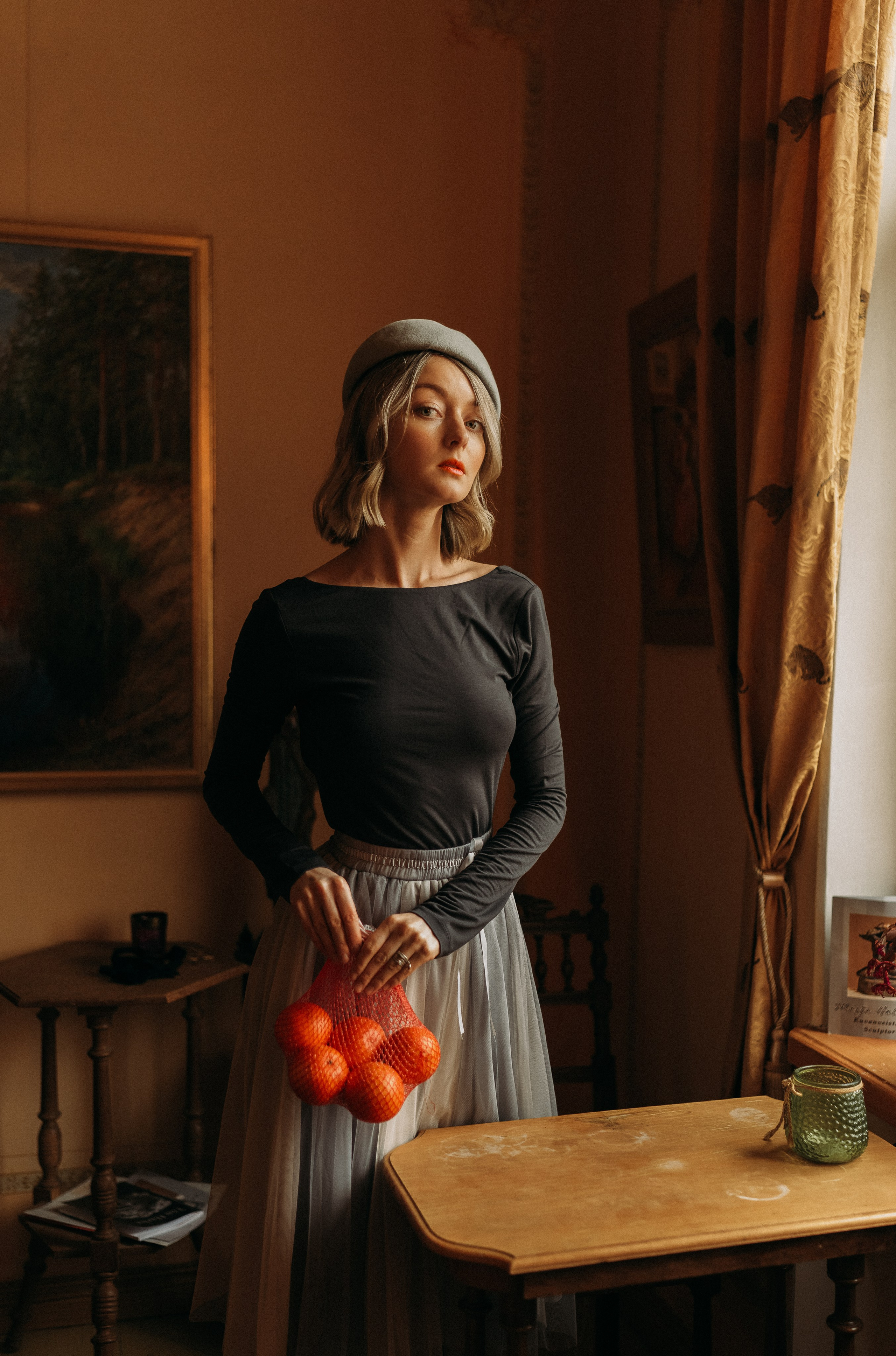 Woman phoshoot. Wedding and portrait photographer in Helsinki Vickan O