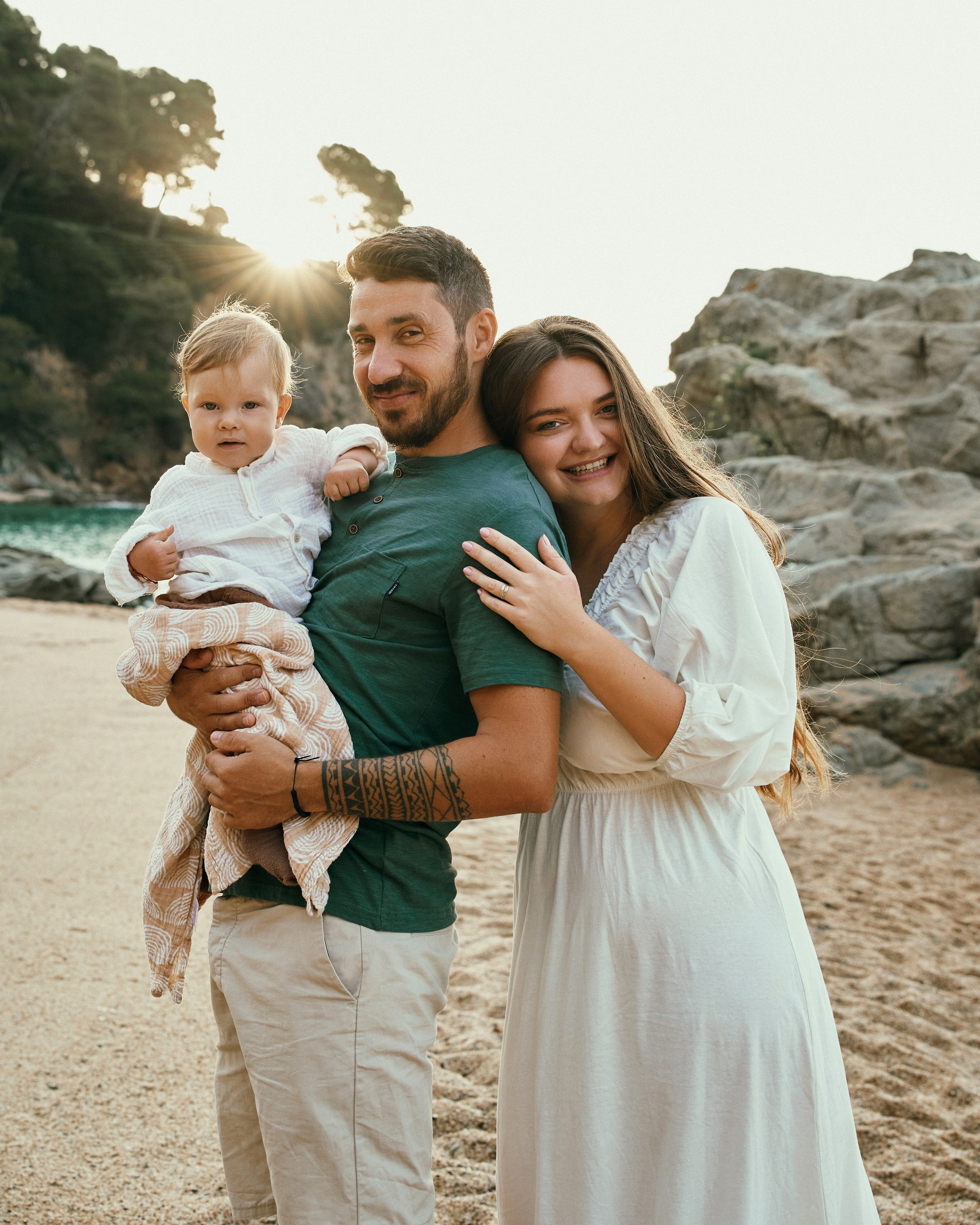 Первые лучи. Раду и Яна. Фотограф в Барселоне Жанна Захарченко