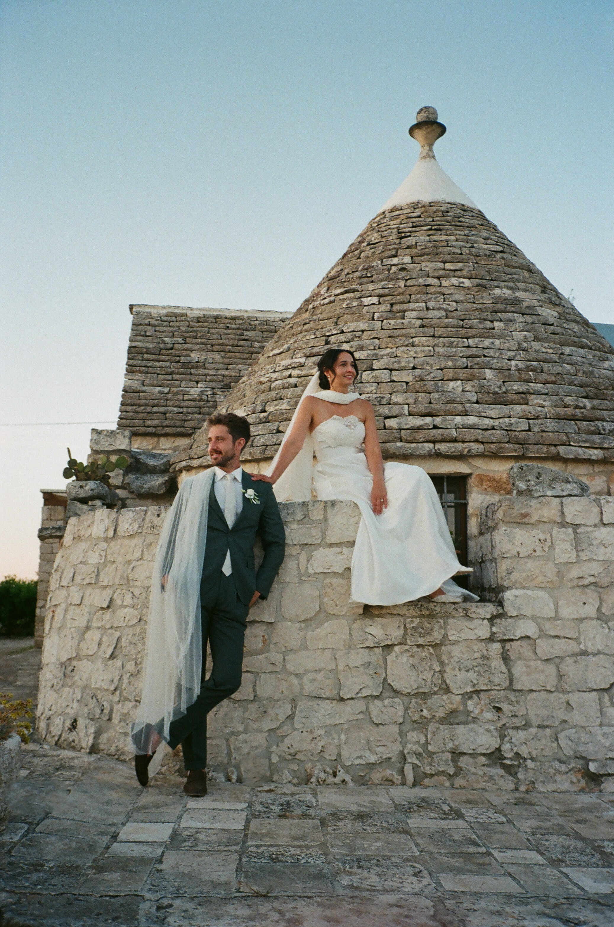 Stephanie & Christian film photos. Wedding photographer Italy