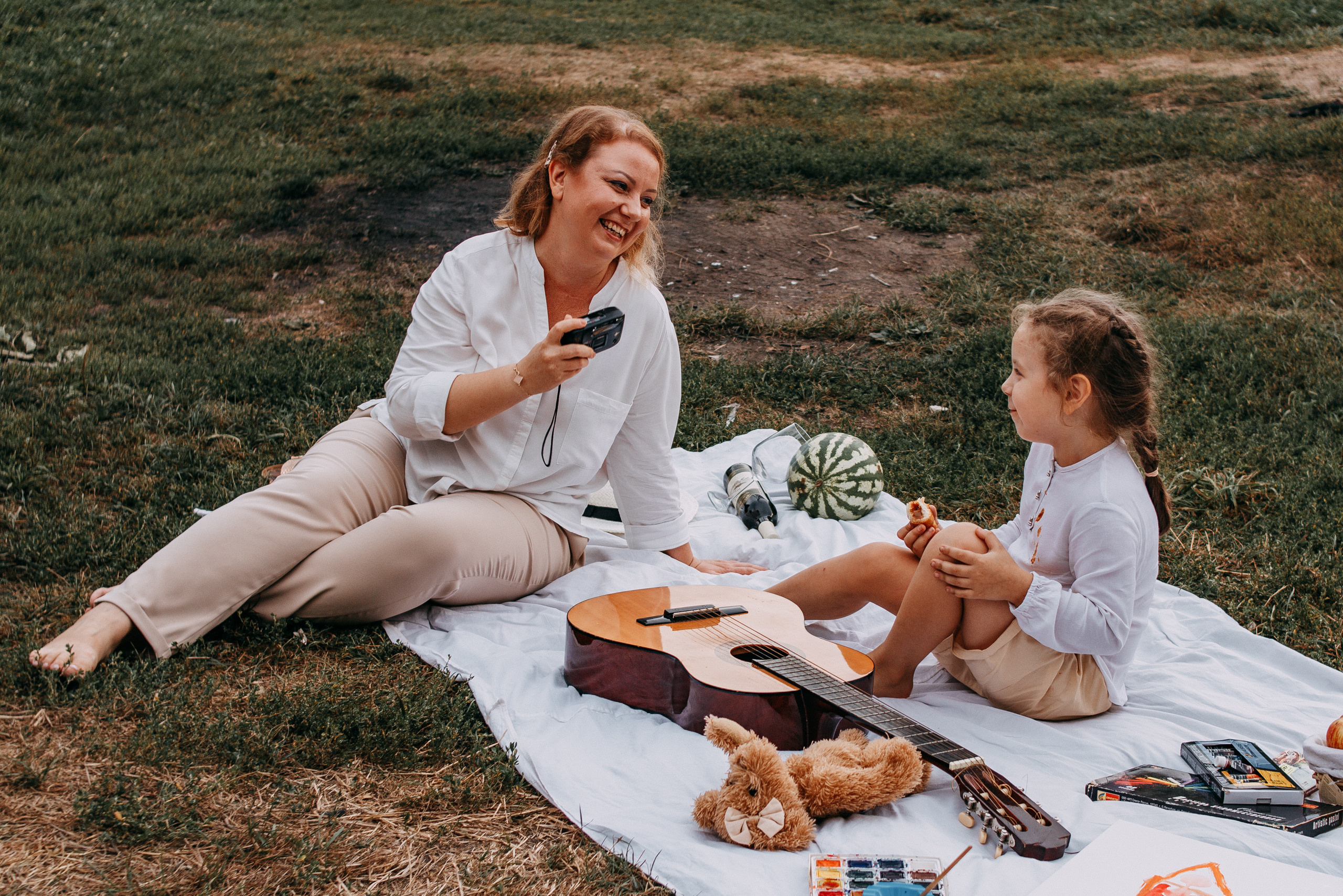 Photoday “Picnic — Plein Air”. Wedding and portrait photographer in Beograd Ekaterina Makedonskaya