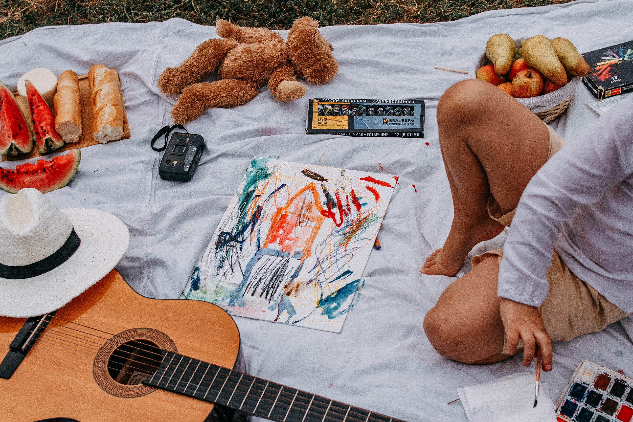 Photoday “Picnic — Plein Air”. Wedding and portrait photographer in Beograd Ekaterina Makedonskaya