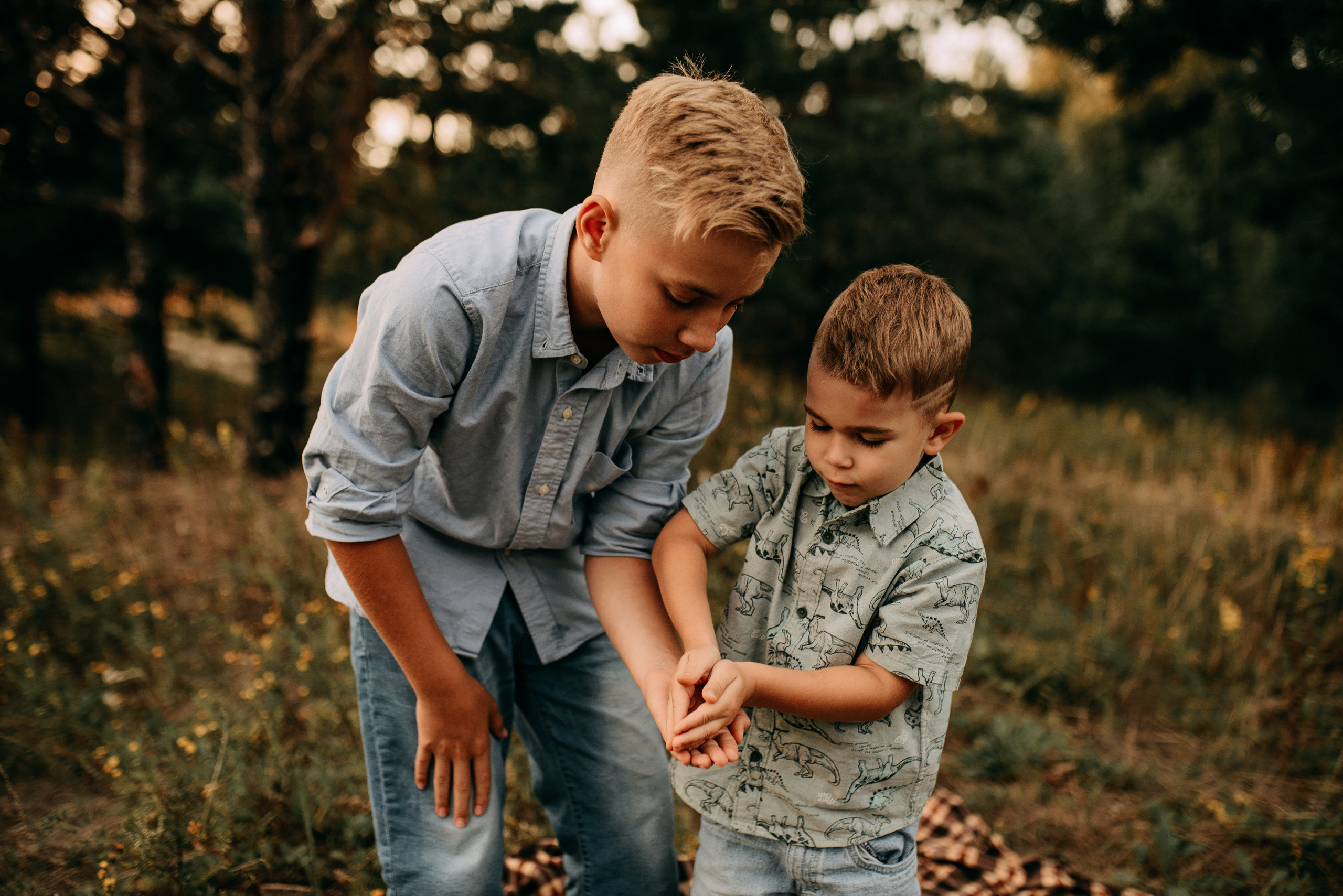 The walk in the forest. Wedding and portrait photographer in Beograd Ekaterina Makedonskaya