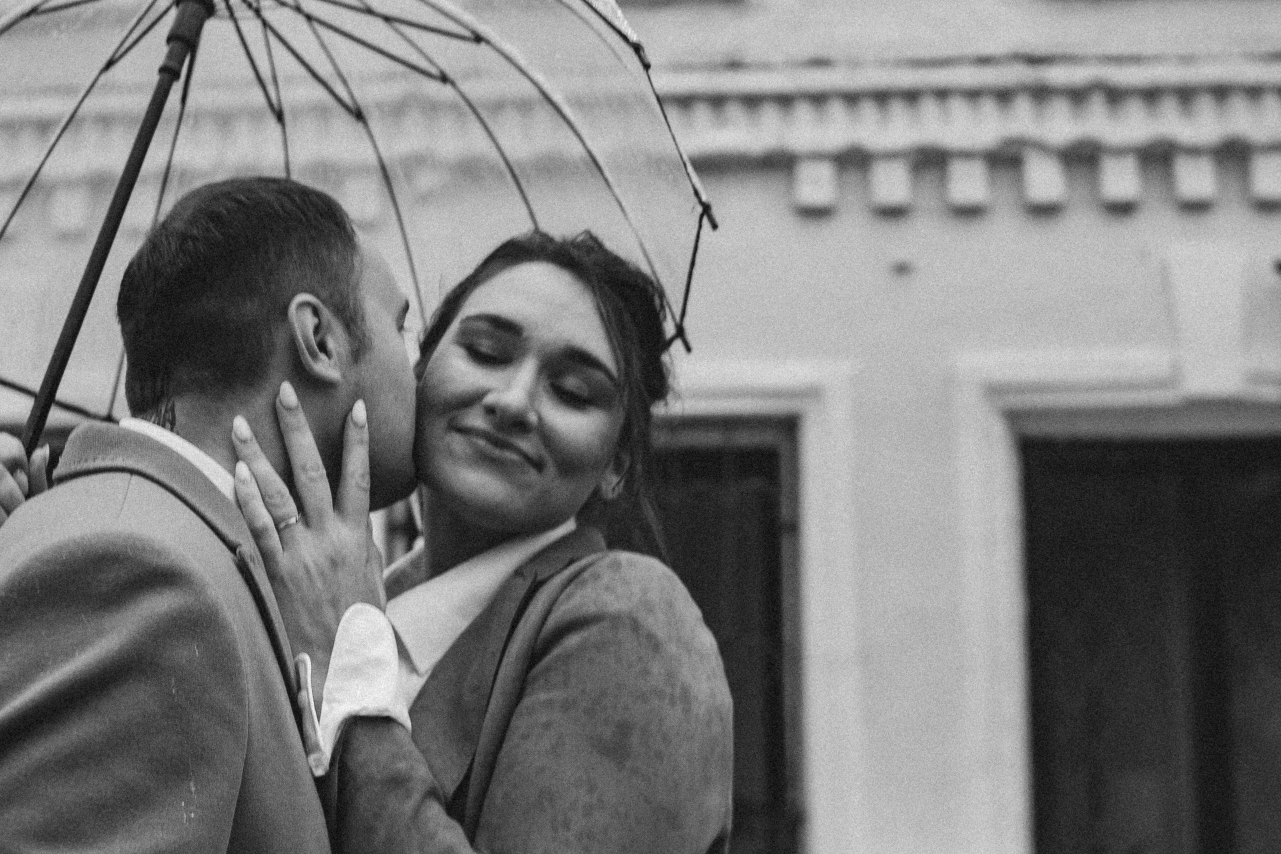 Under the rain. Wedding and portrait photographer in Beograd Ekaterina Makedonskaya