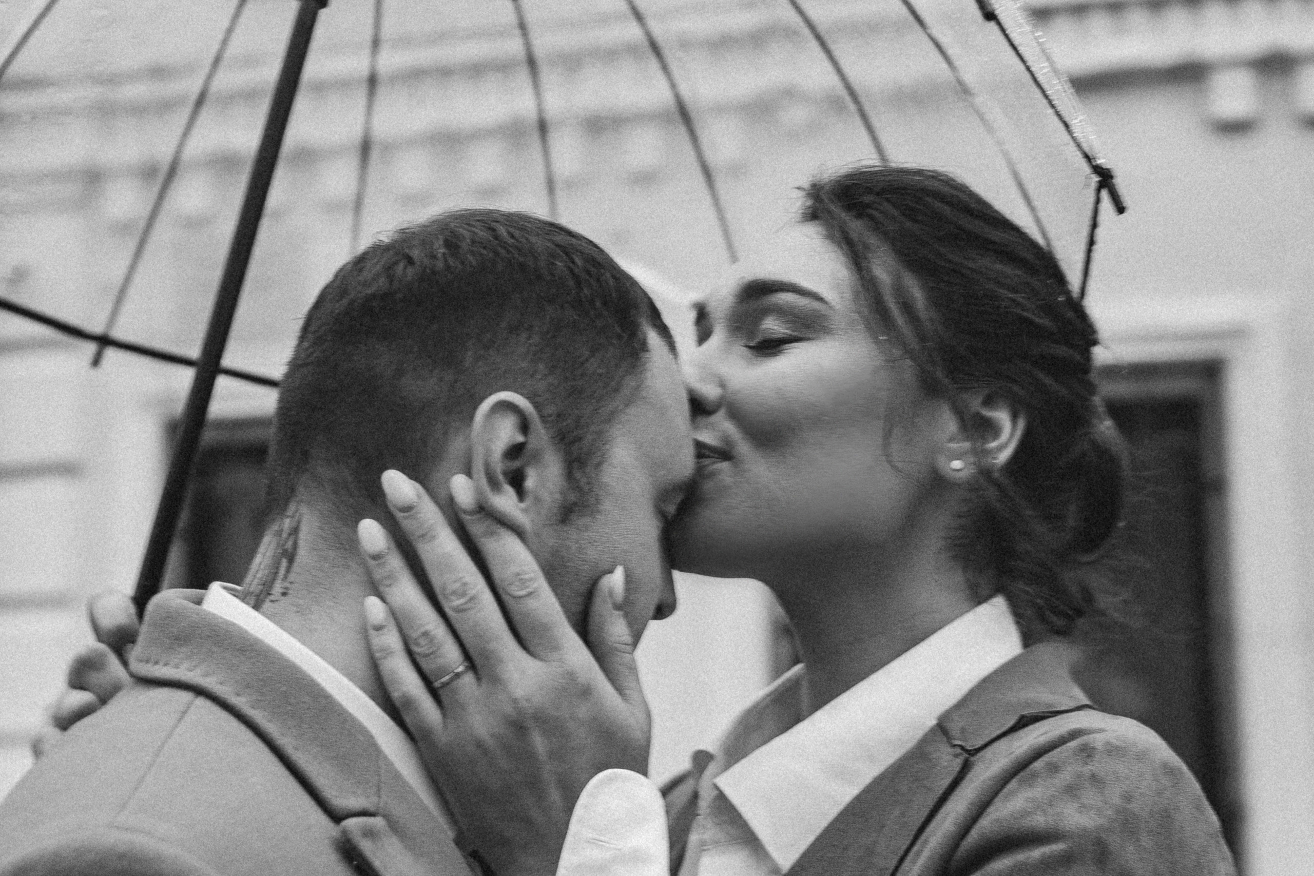 Under the rain. Wedding and portrait photographer in Beograd Ekaterina Makedonskaya