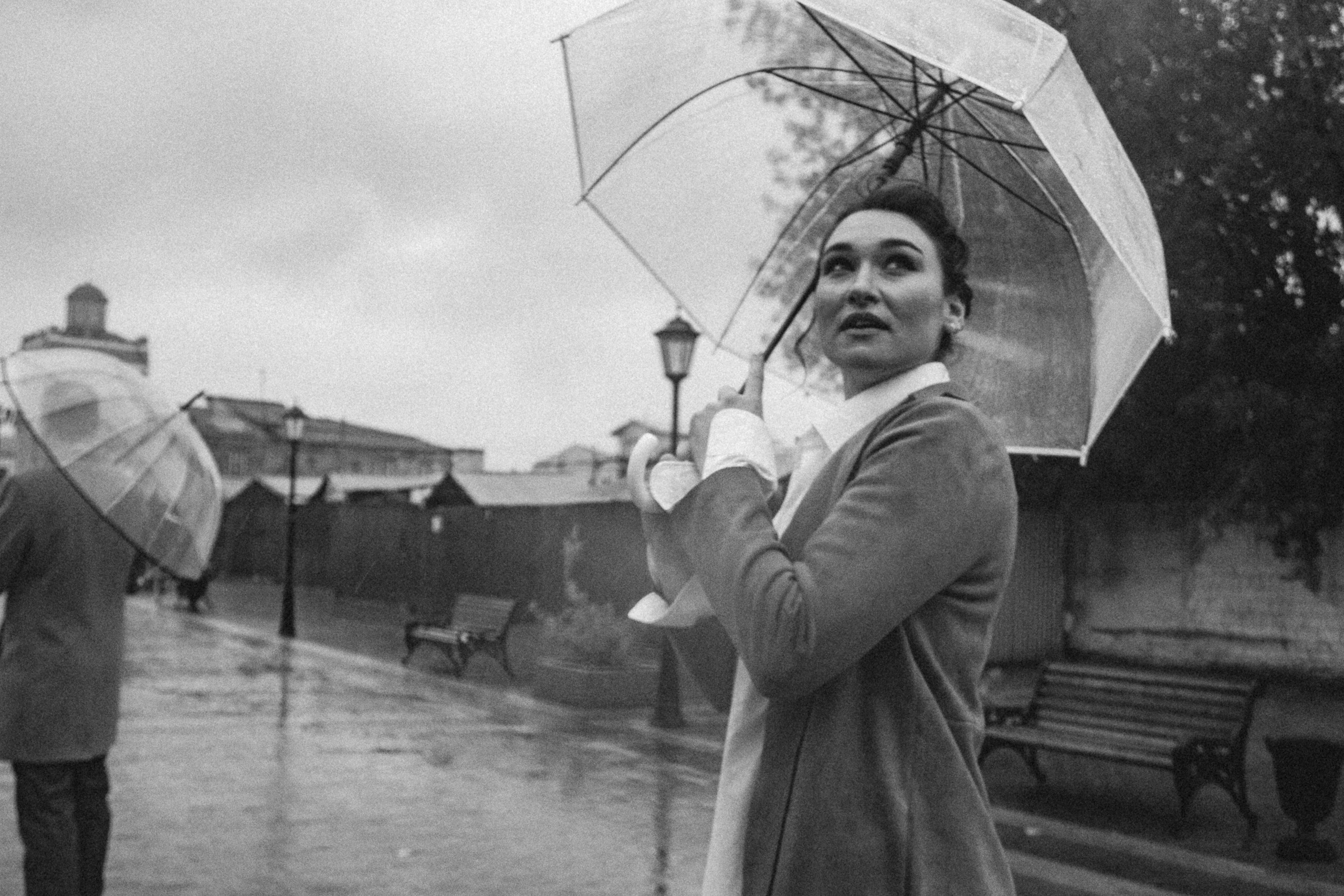 Under the rain. Wedding and portrait photographer in Beograd Ekaterina Makedonskaya