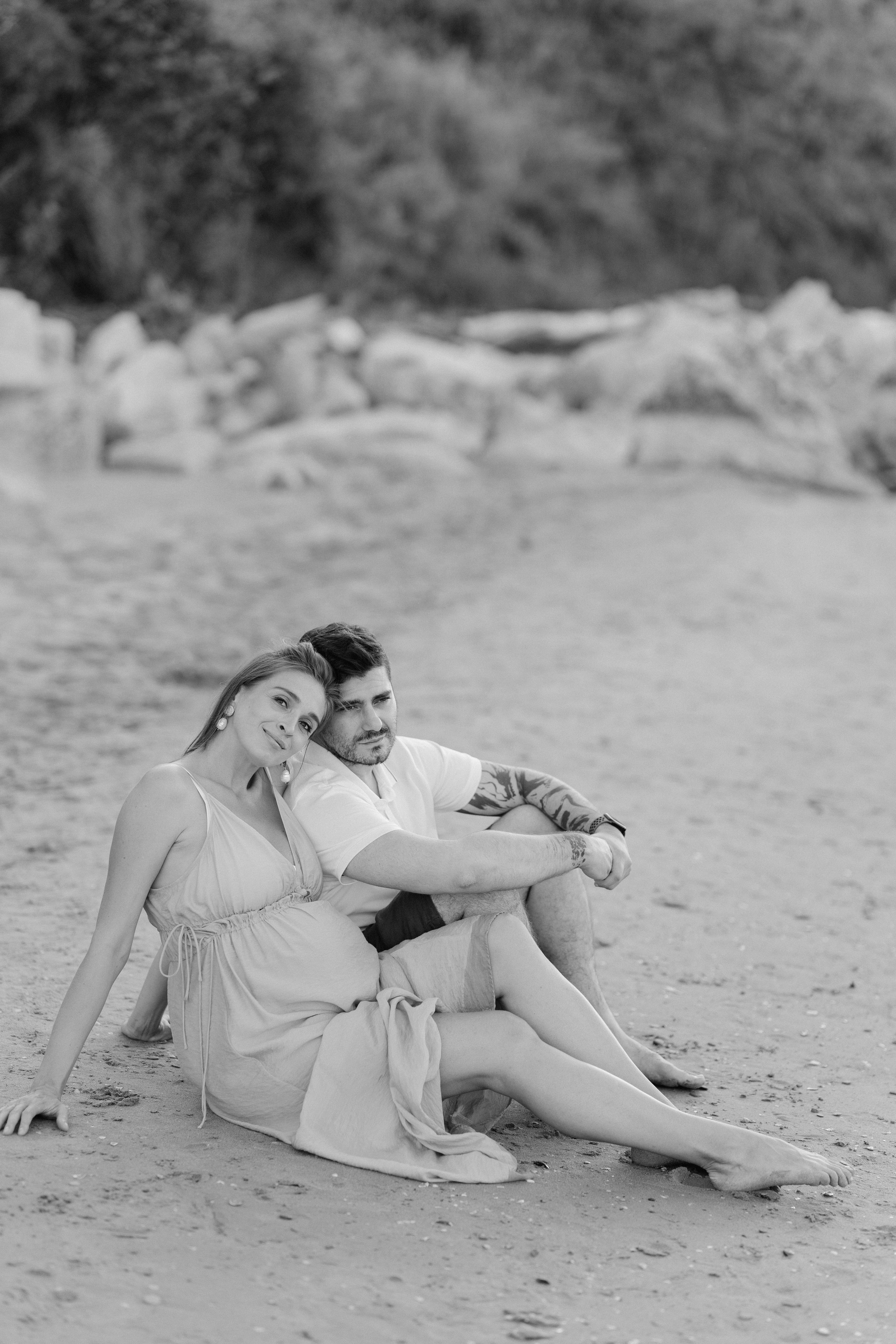 In dolce attesa. Fotografa Rimini