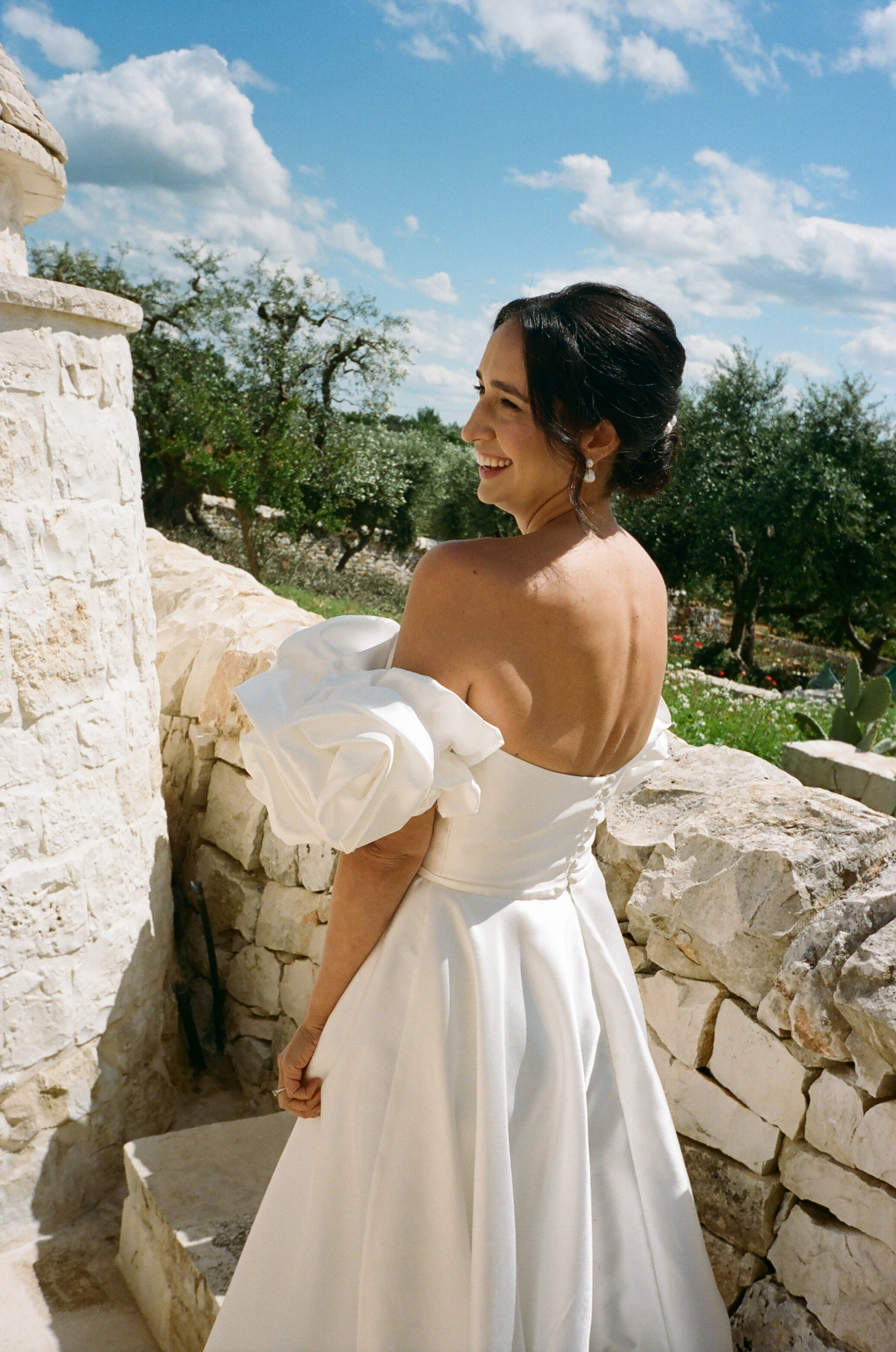 Stephanie & Christian film photos. Wedding photographer Italy
