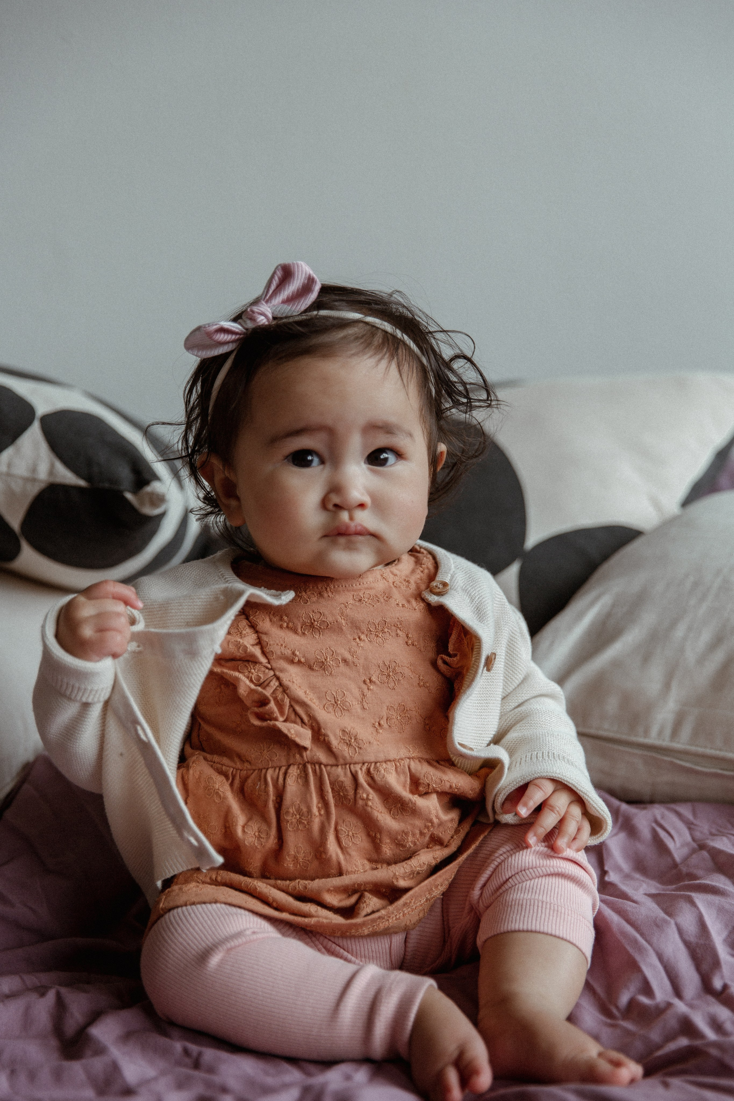 Family photosession at home. True self