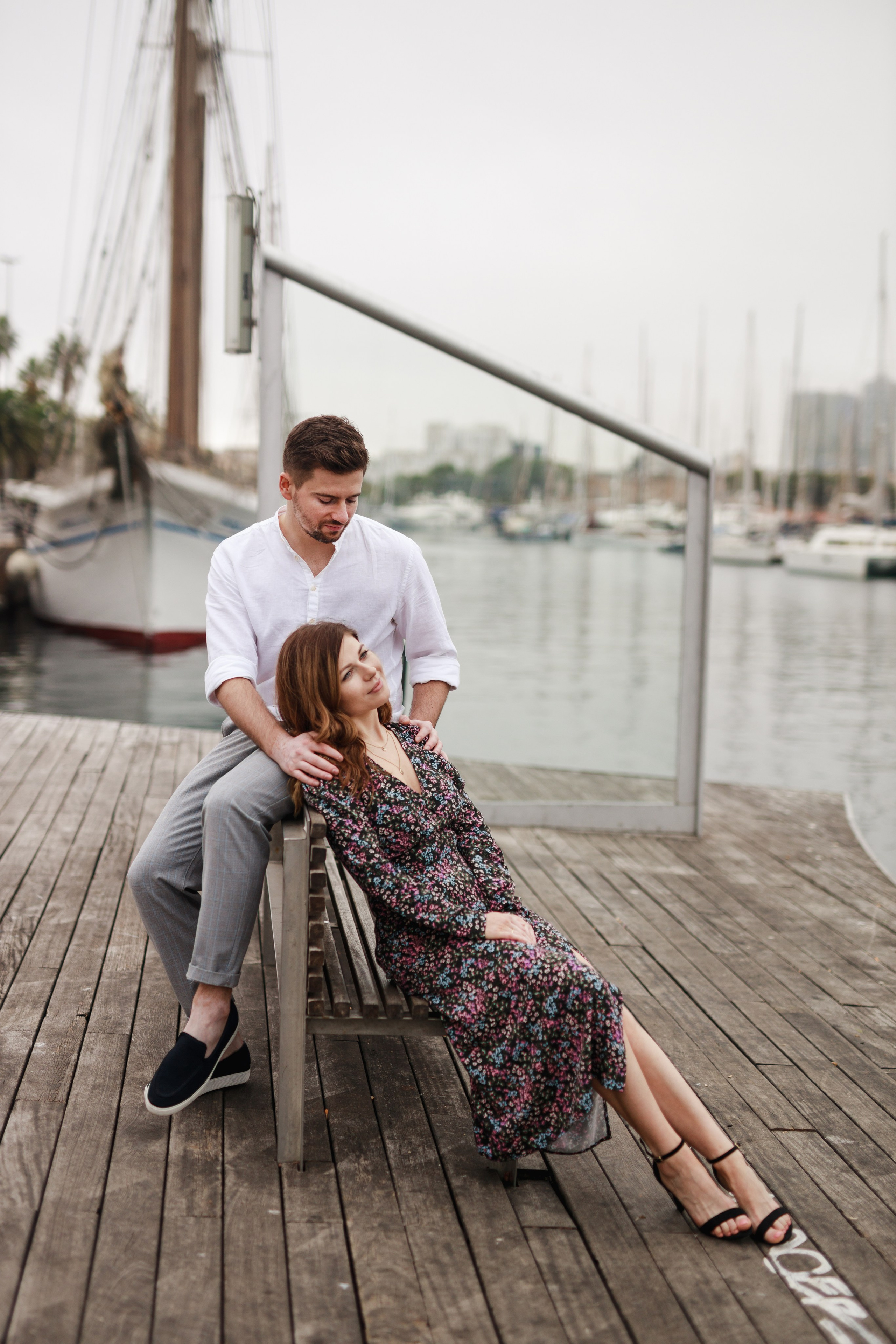 Damian i Monika. Фотограф в Барселоне Испании Маслик Юлия