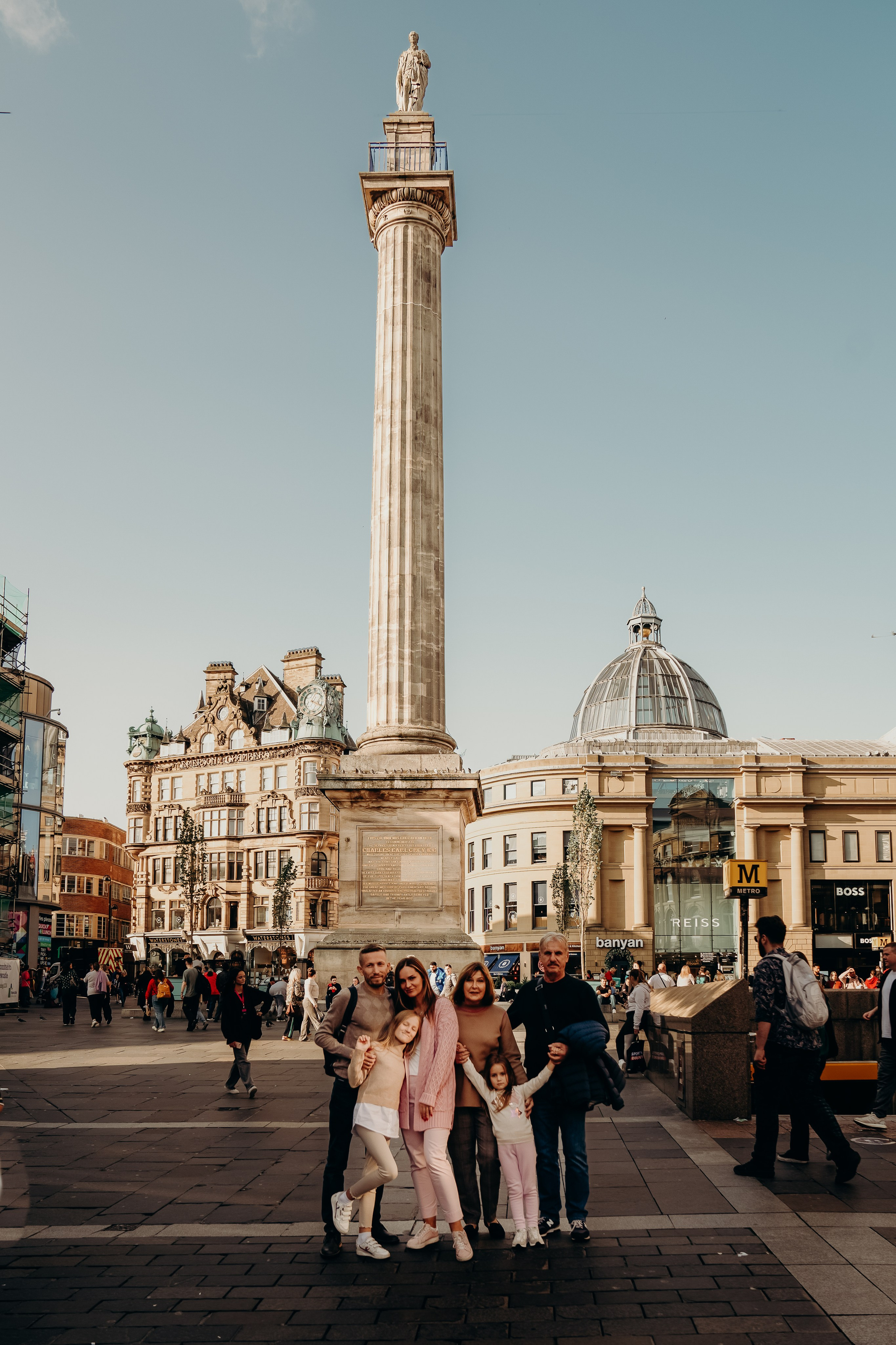 Newcastle City Walk. Newcastle Upon Tyne Photographer Yana Balatskaya