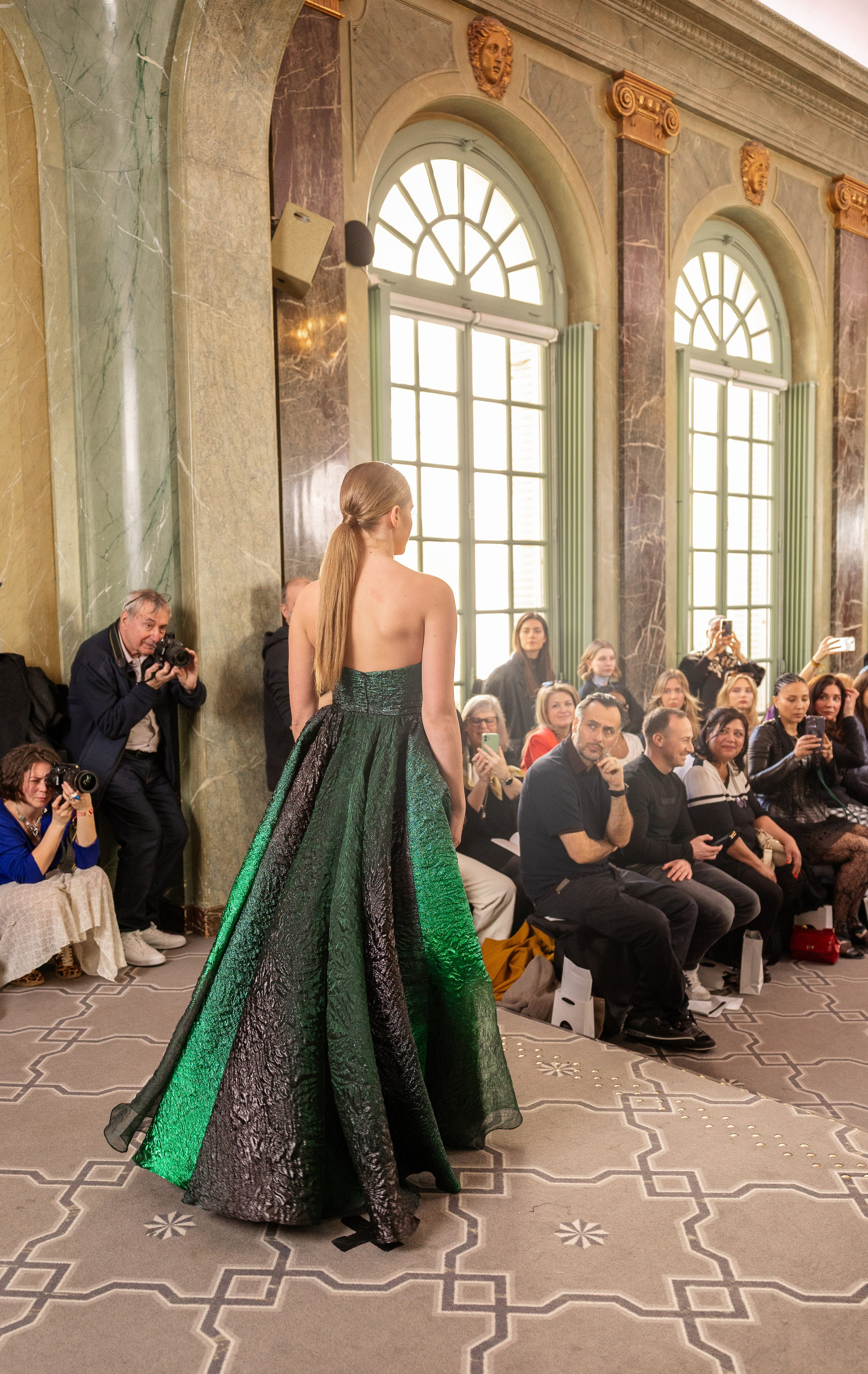 Paris fashion week. MATVEEVA STUDIO