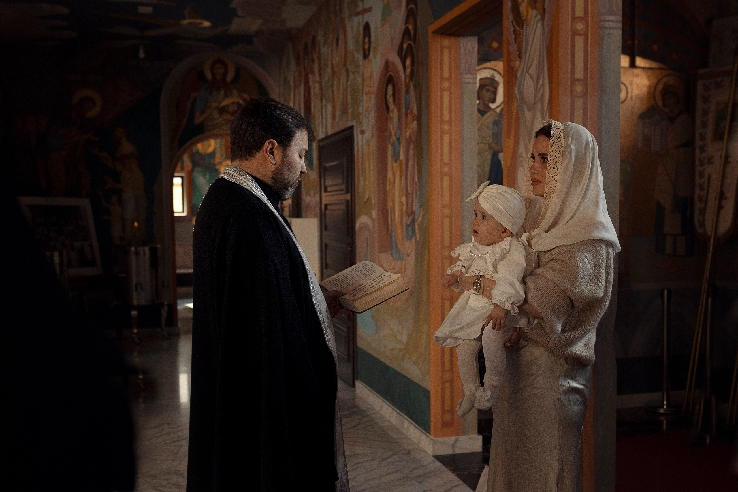 Крещение. Семейный и детский фотограф в Варшаве Мила Бобровская