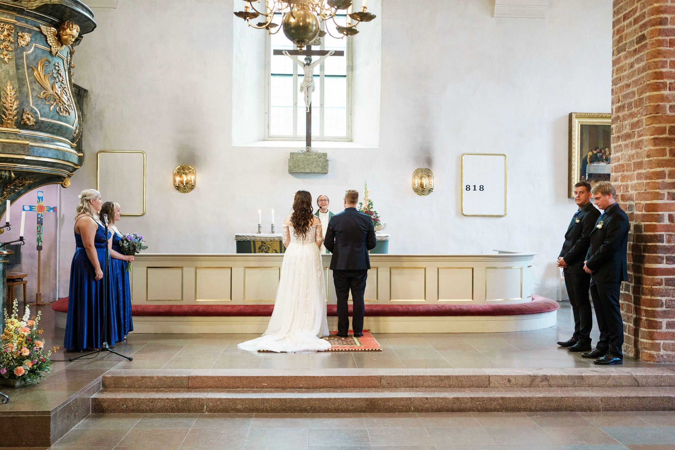 S&J, hääkuvaus Porvoon Tuomiokirkko ja Levinin kellari