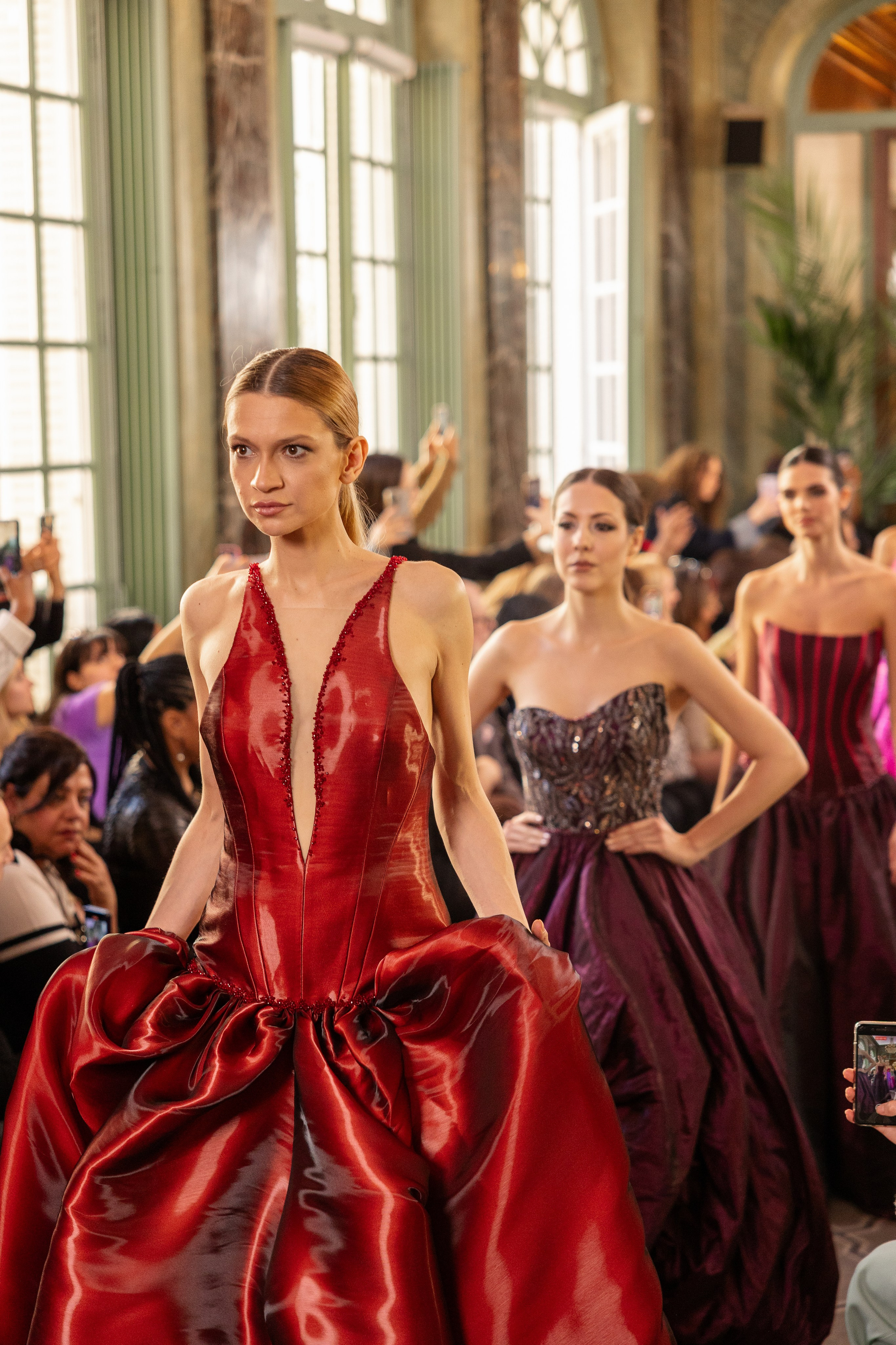 Paris fashion week. MATVEEVA STUDIO