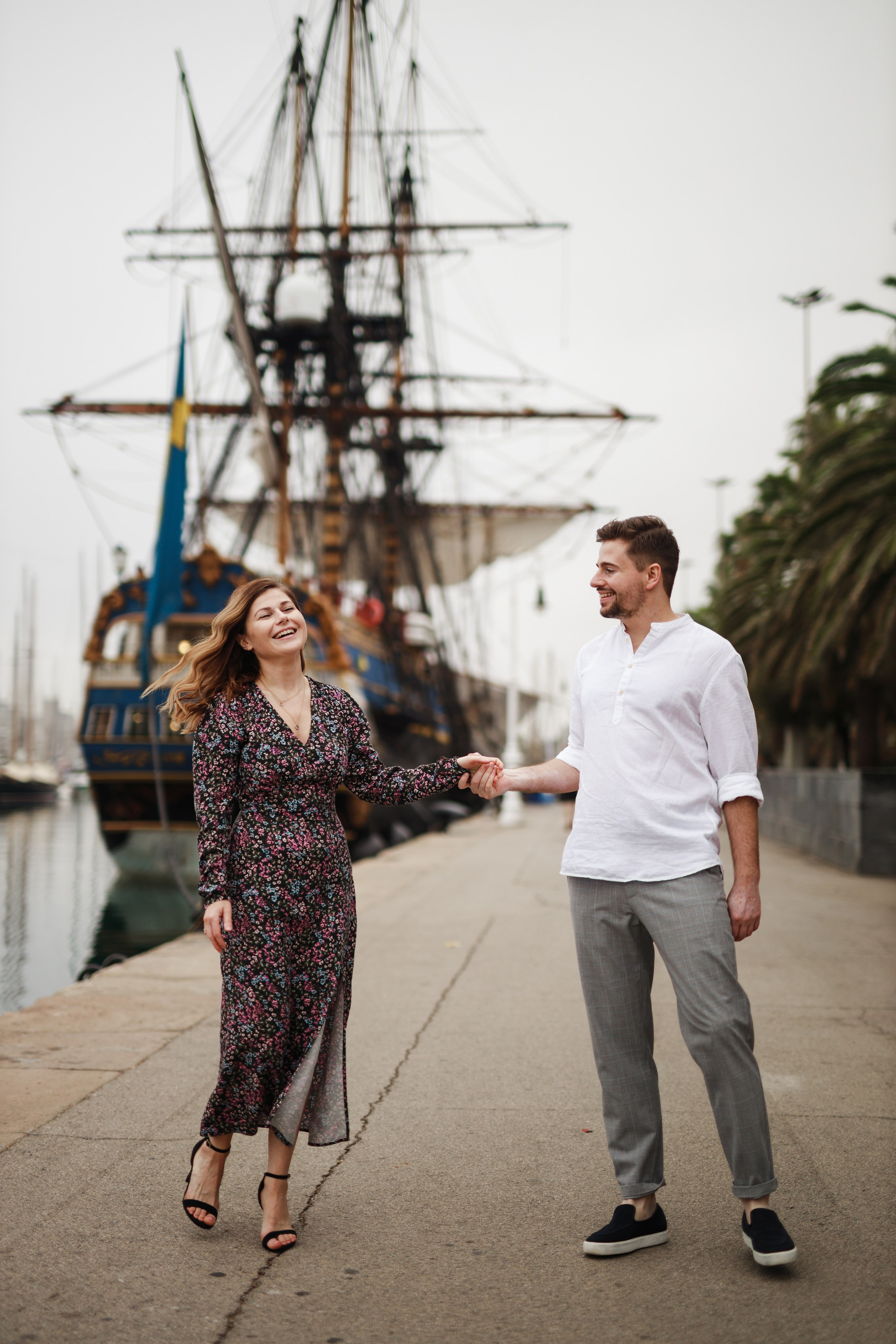 Damian i Monika. Фотограф в Барселоне Испании Маслик Юлия