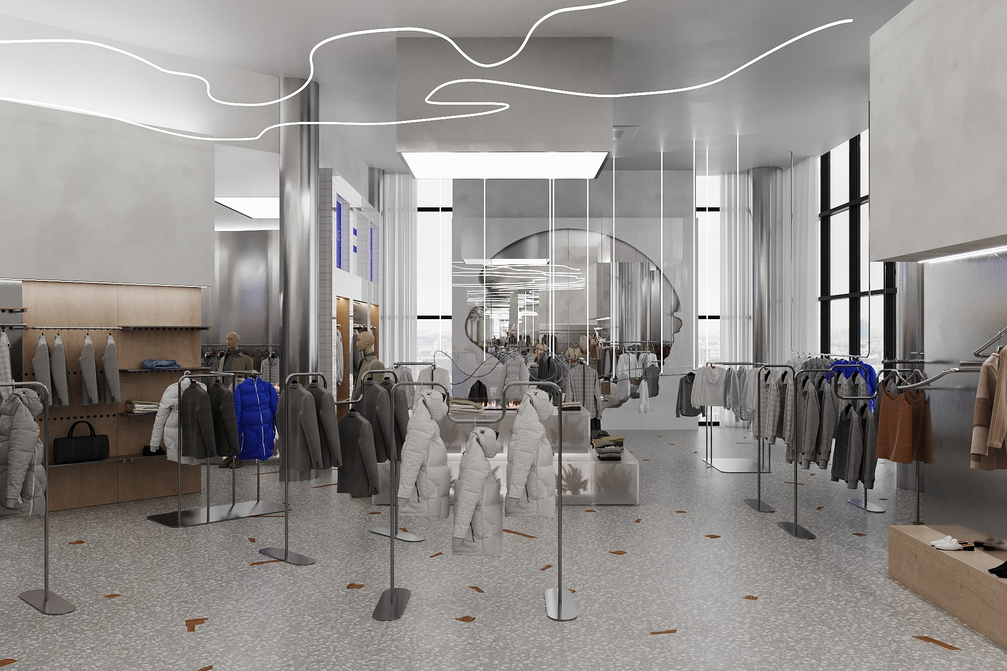 Commercial spaces. Interior design by Yuliya Shpeter