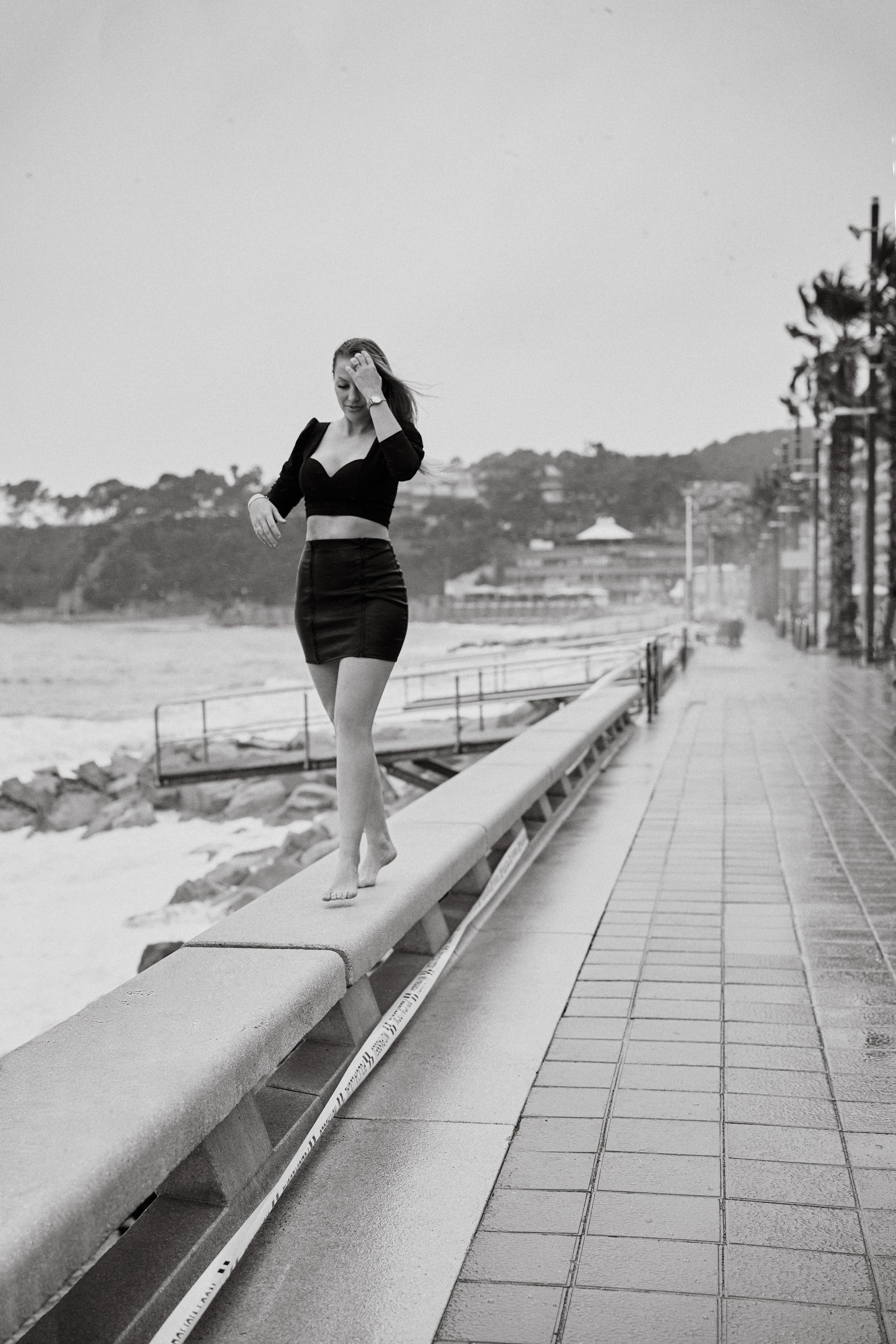 Дани. Съемка в шторм. Фотограф в Барселоне Жанна Захарченко