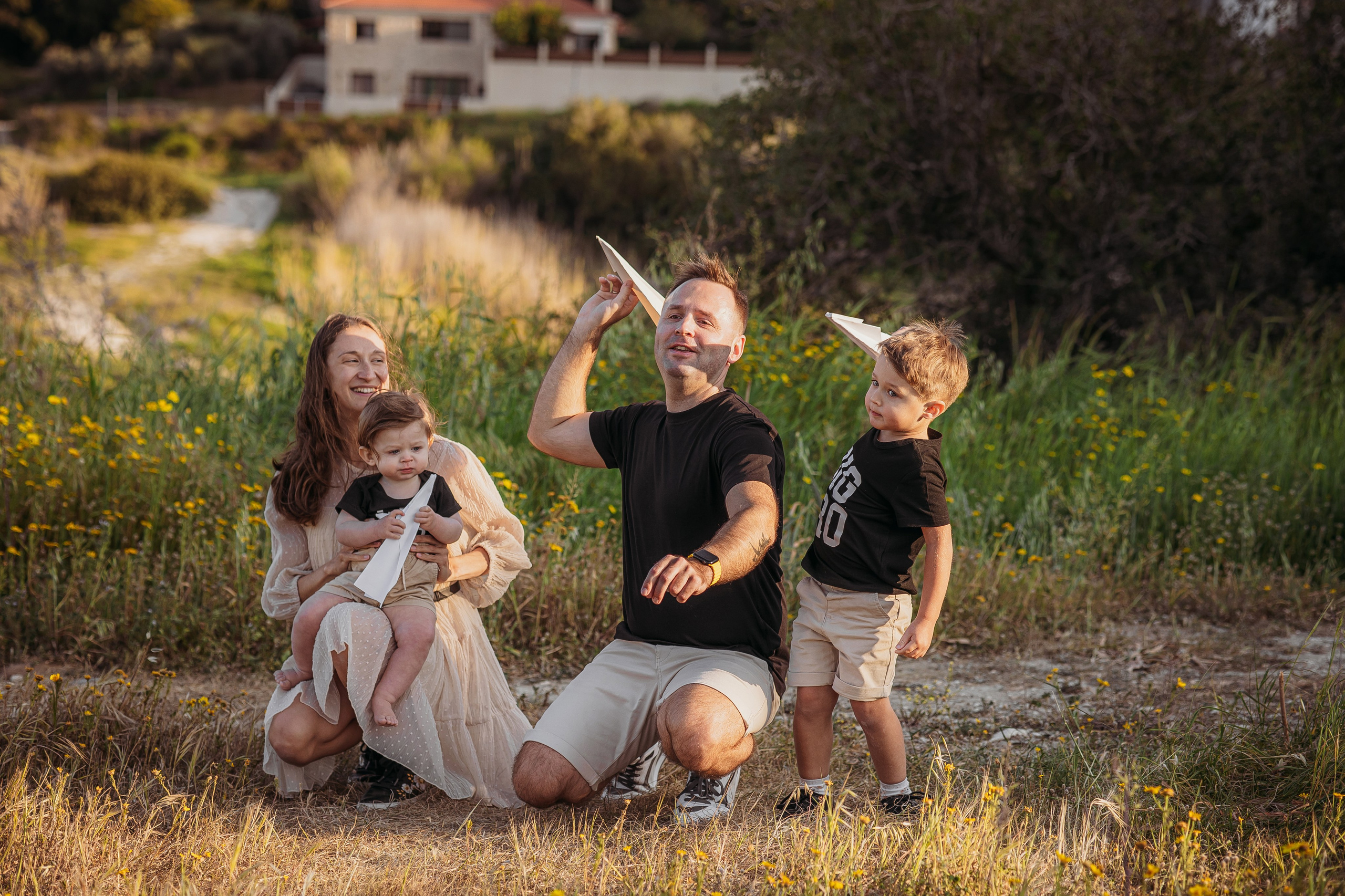 Семейная фотосессия. Фотограф на Кипре
