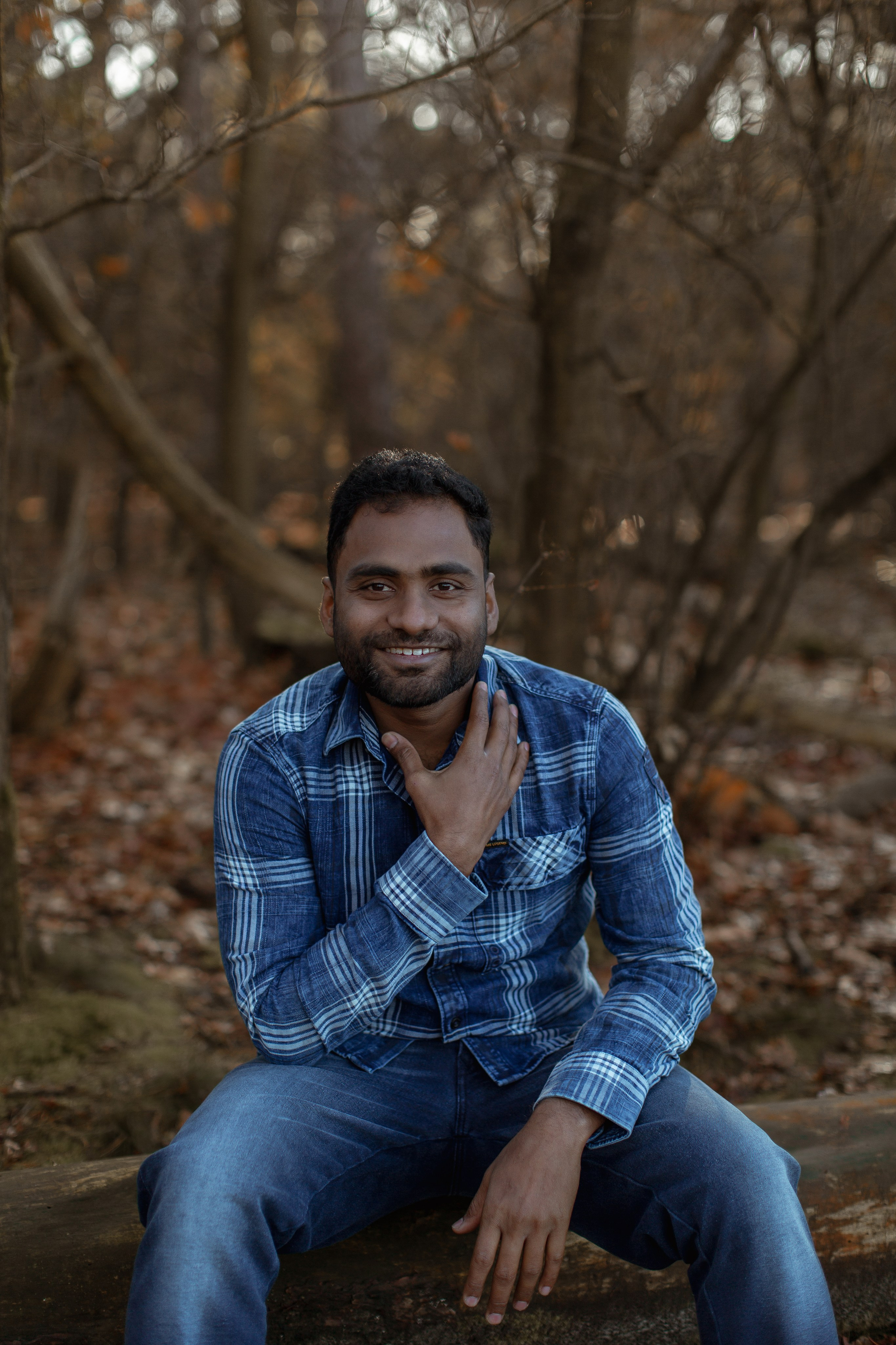 Teja. Portraits in nature. Netherlands. True self