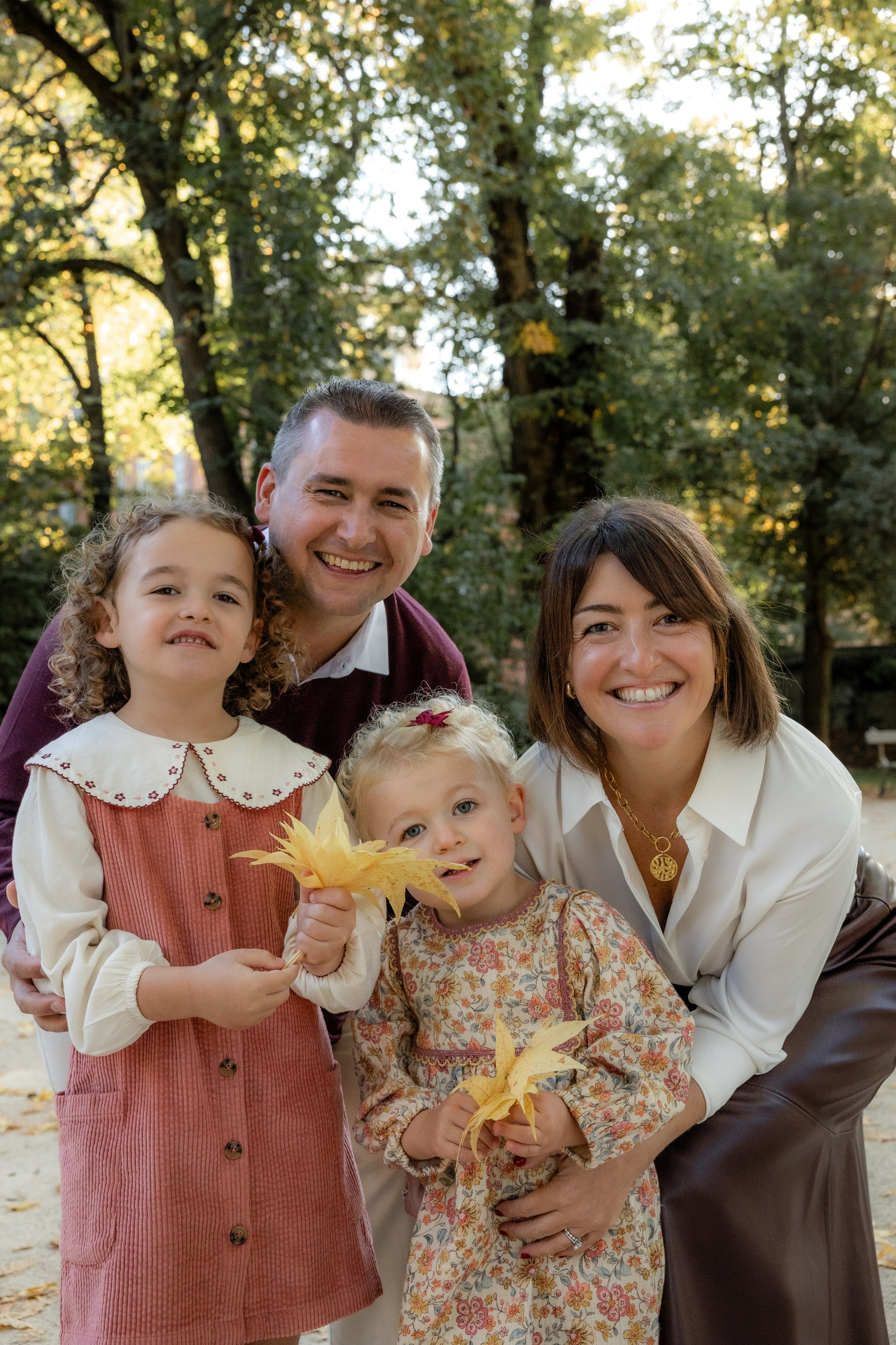 Autumn Family photoshoot in Toulouse. Jardin des Plantes. Евгения Смирнова — фотограф в Тулузе и юго-западной Франции
