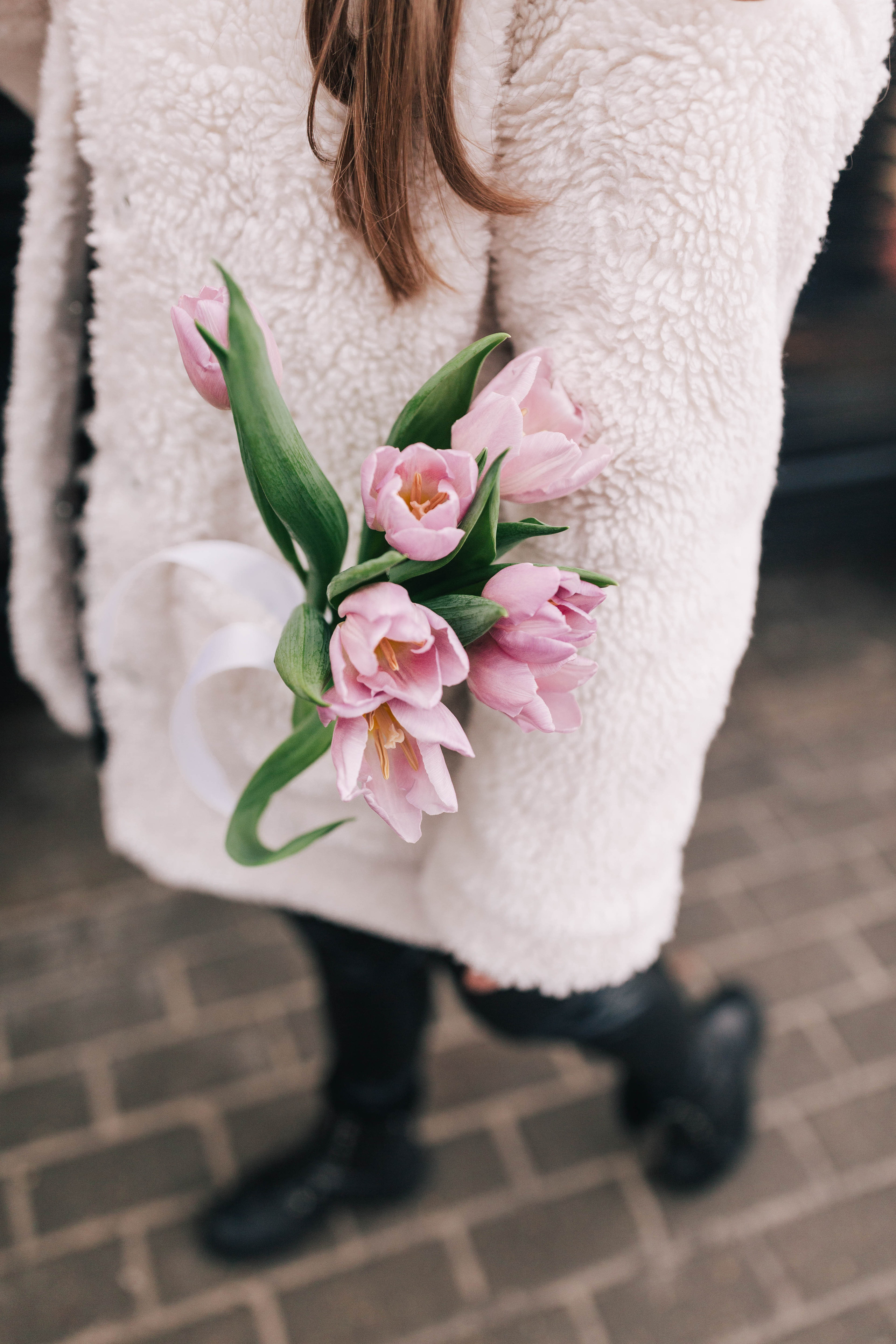February flowers with Dasha. Photographer Rouen, France