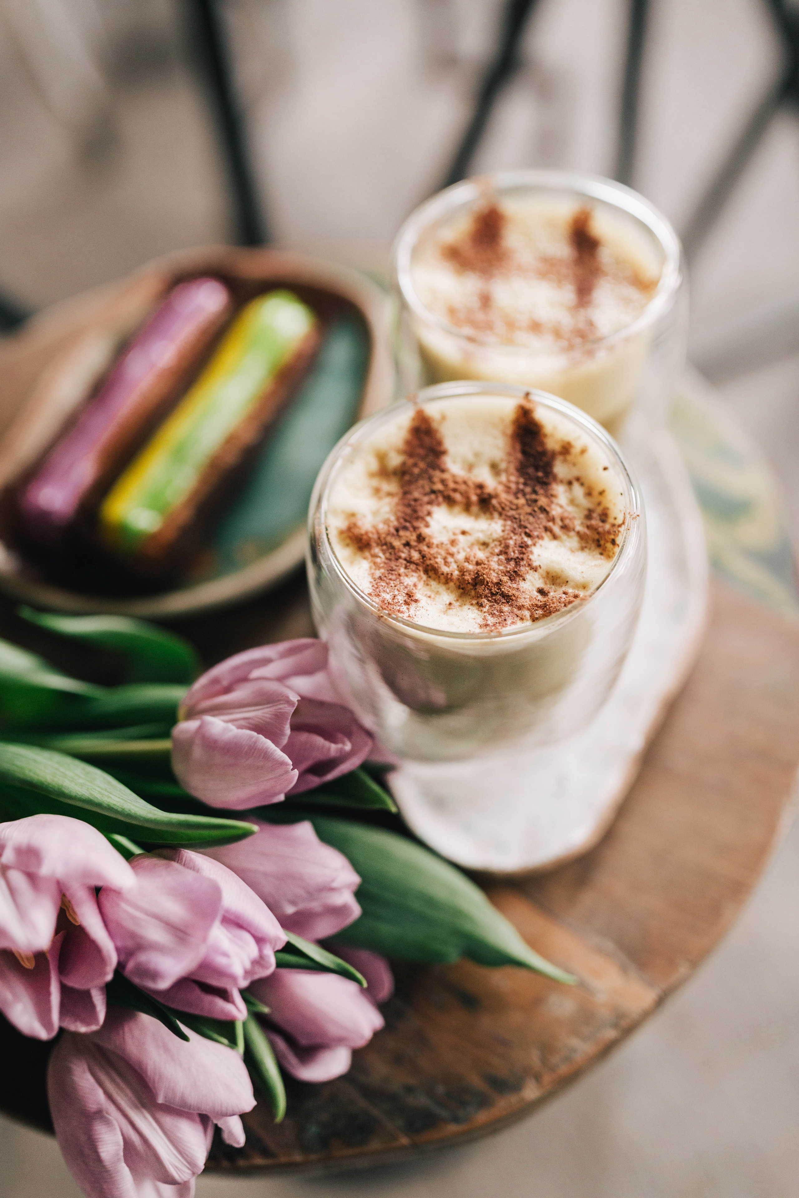 February flowers with Dasha. Photographer Rouen, France