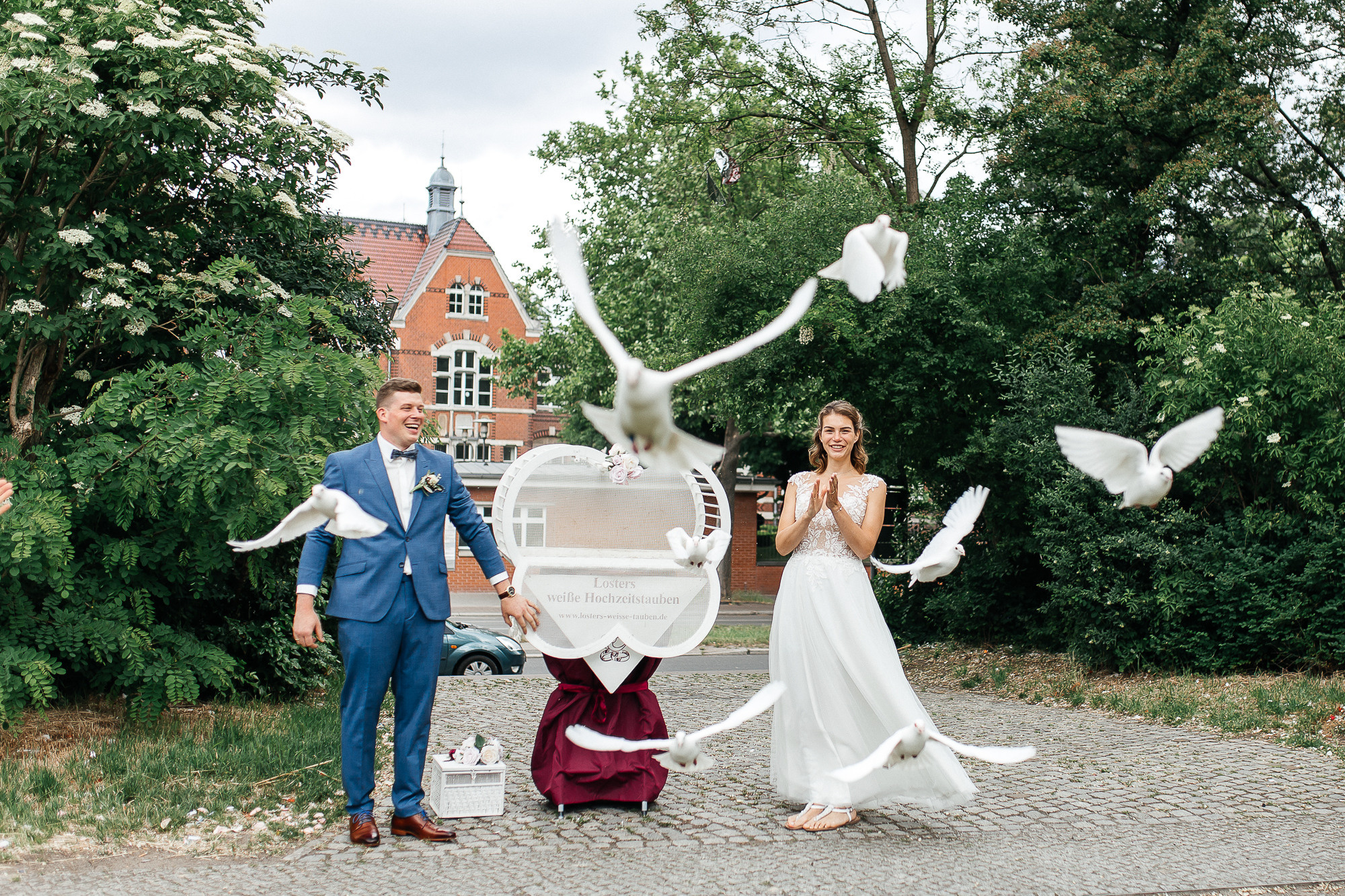 Neele & Christoph. Hochzeitsfotografie in Berlin Nataliia Schütze