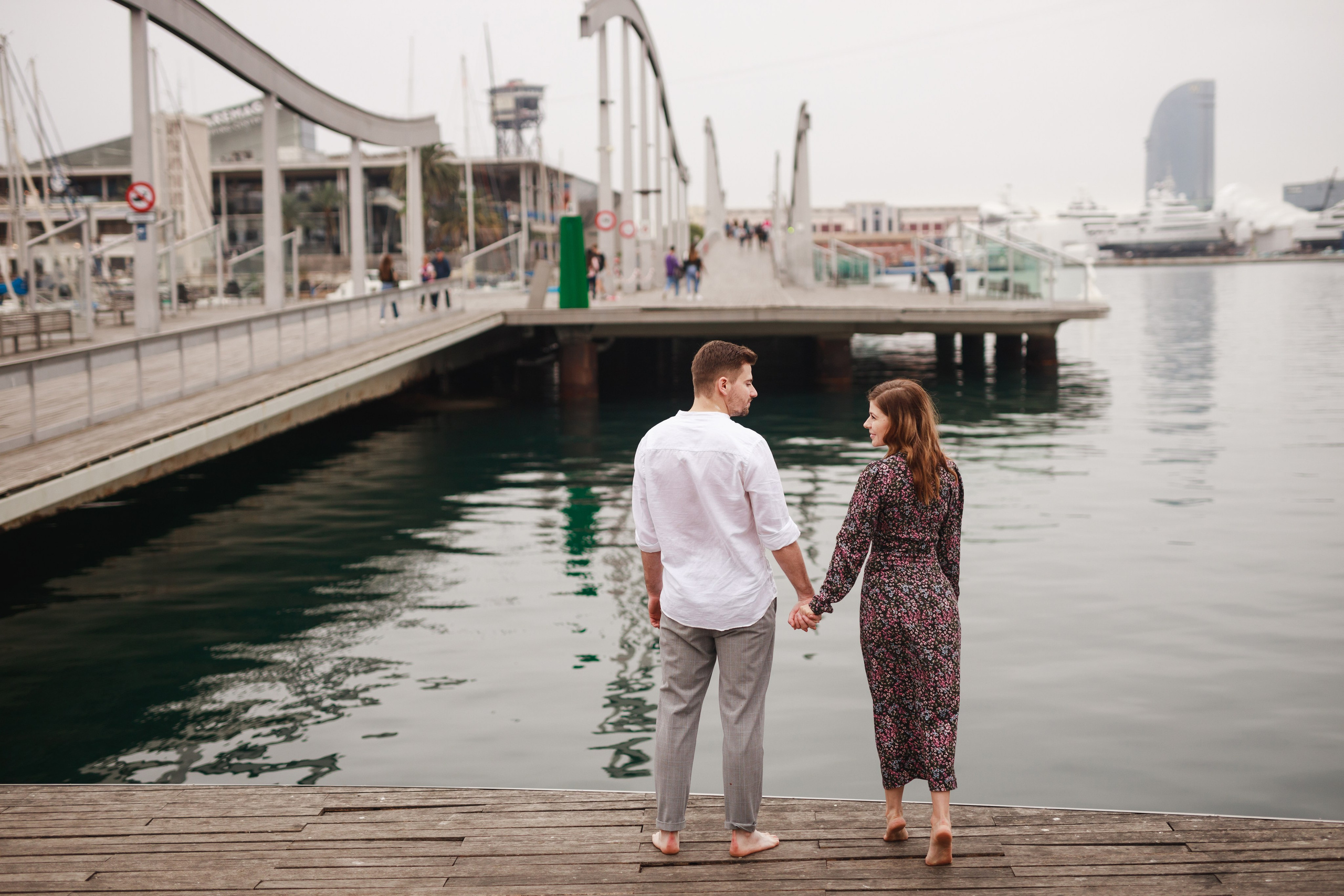 Damian i Monika. Фотограф в Барселоне Испании Маслик Юлия