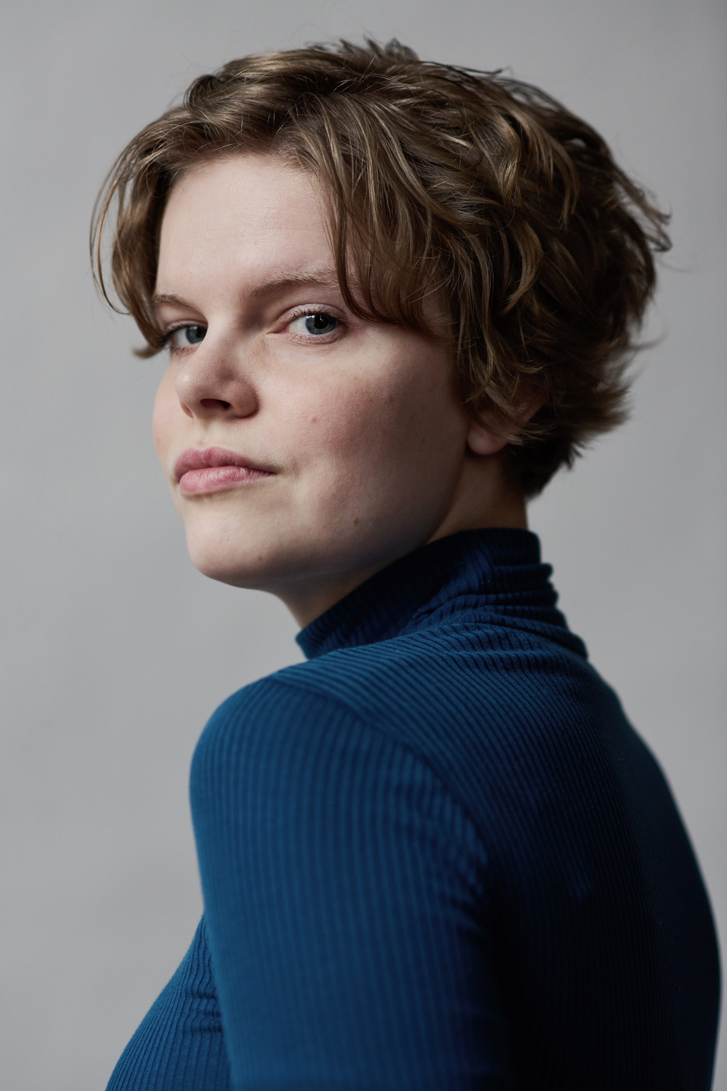 Headshot of an actress Bethy. Fotograaf Amsterdam - Victoria Ushkanova