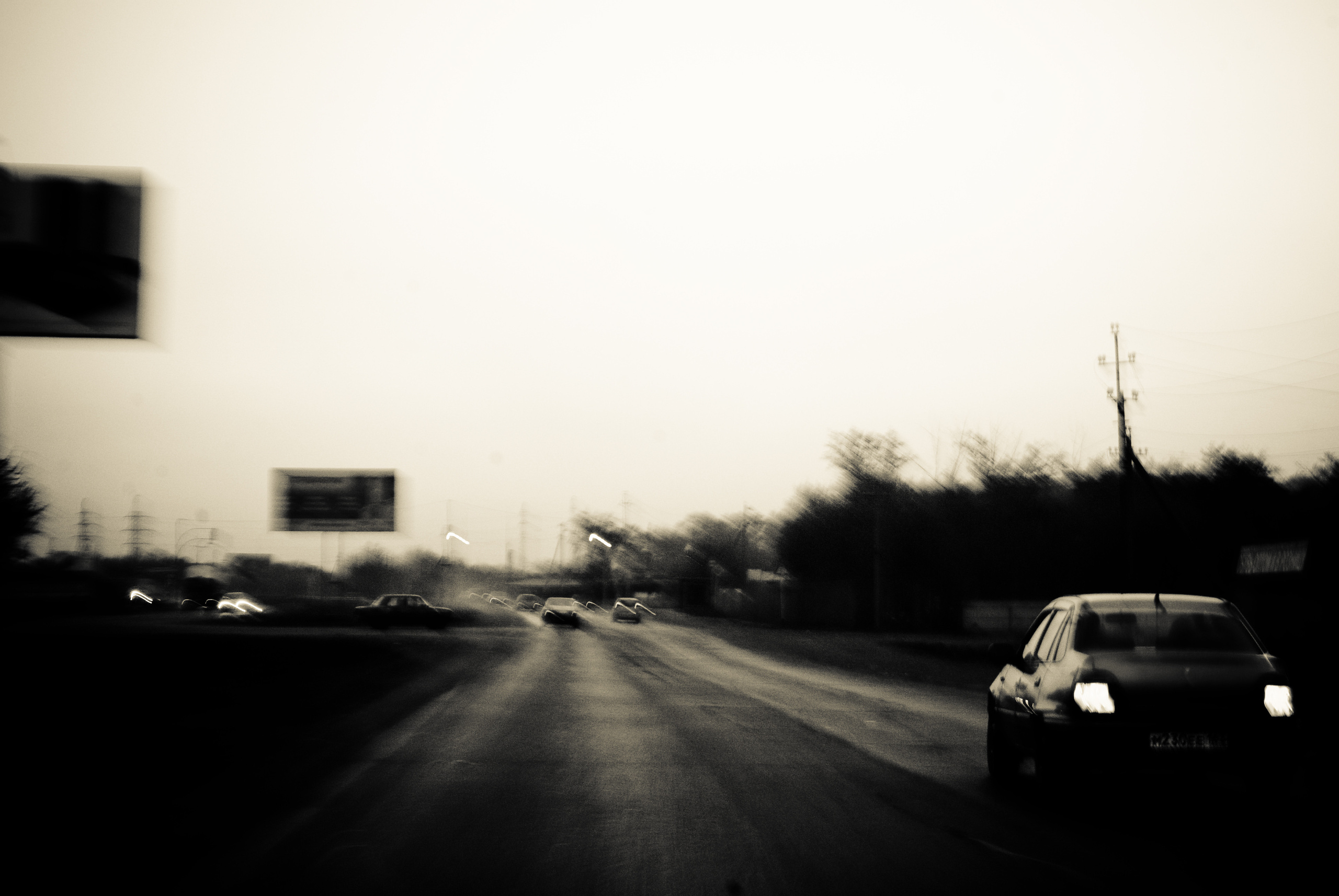 The road. Victoria Dini. Art photography in London / Folkestone, UK