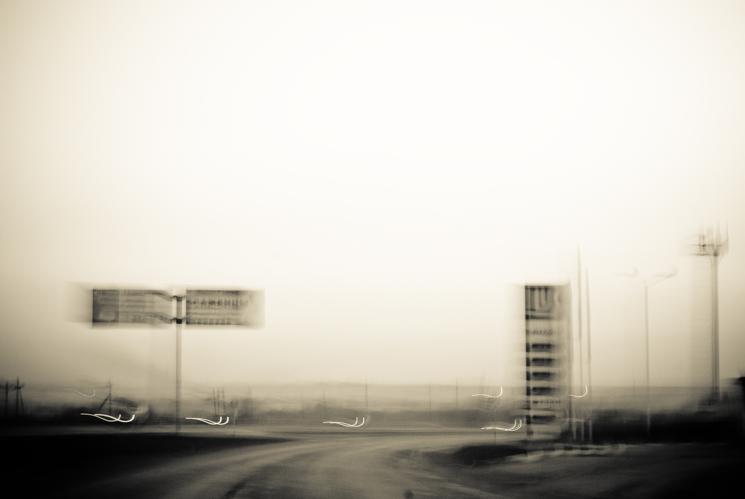 The road. Victoria Dini. Art photography in London / Folkestone, UK