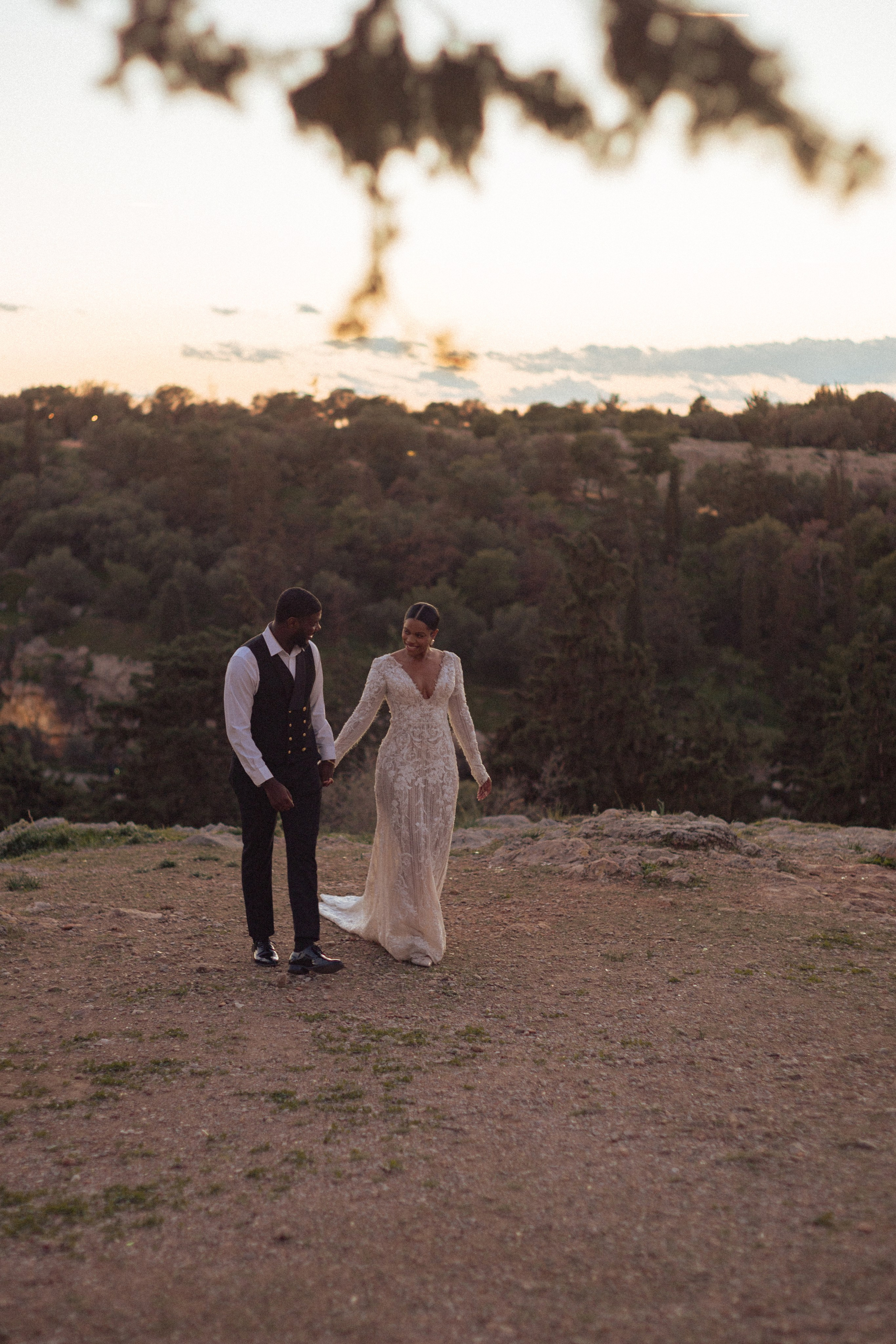 Wedding celebration of Tiffany and Spencer. Photographer in Greece Kristina