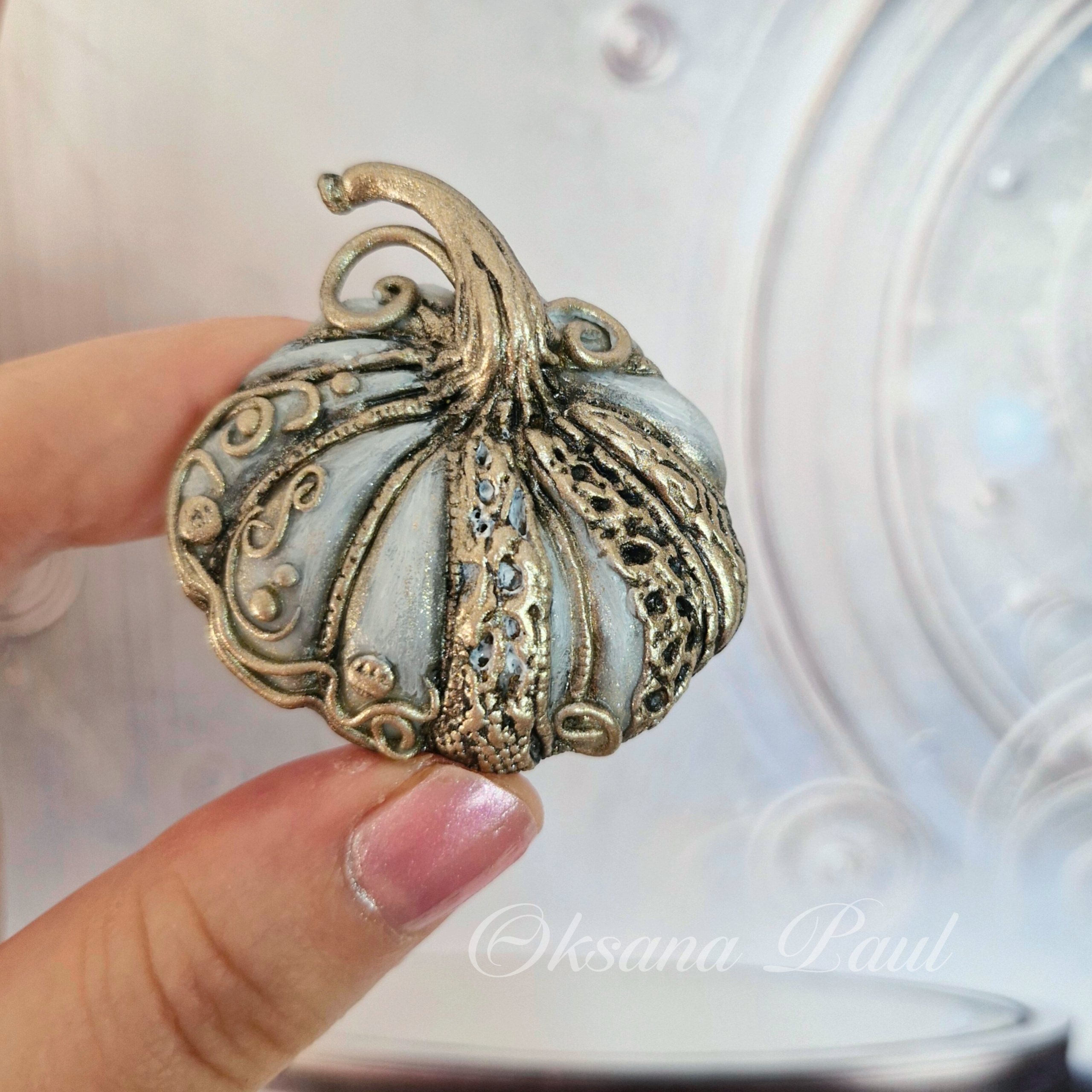 Магия в ладони / Magie in der Hand ➜. Oksana Paul-Gardinen-Design Oksana Paul ✧ Art of Gardinen & Textile Design ✧ Polymer Clay Art & Handmade Creatures