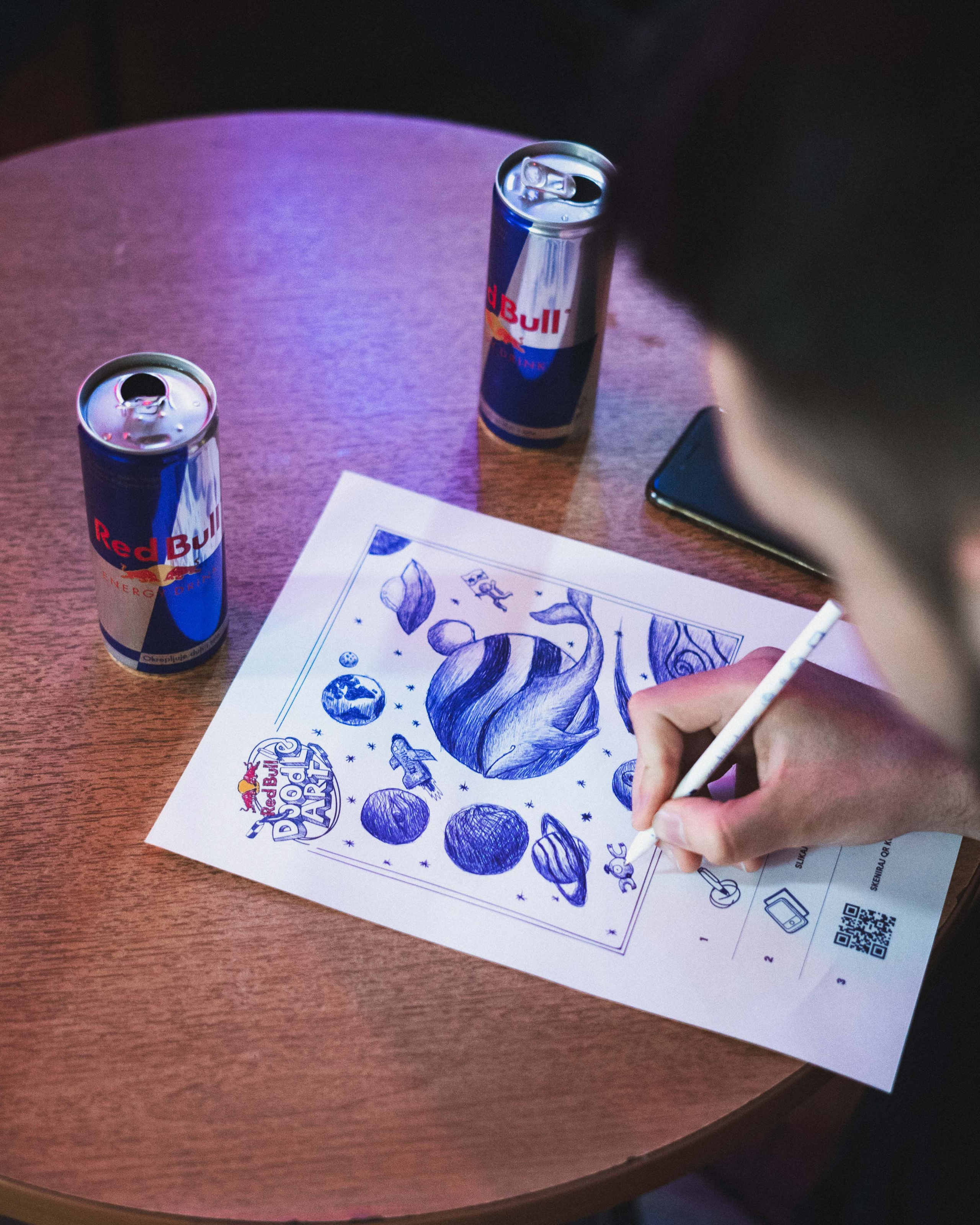 RedBull Doodle Art. Жуков Студио