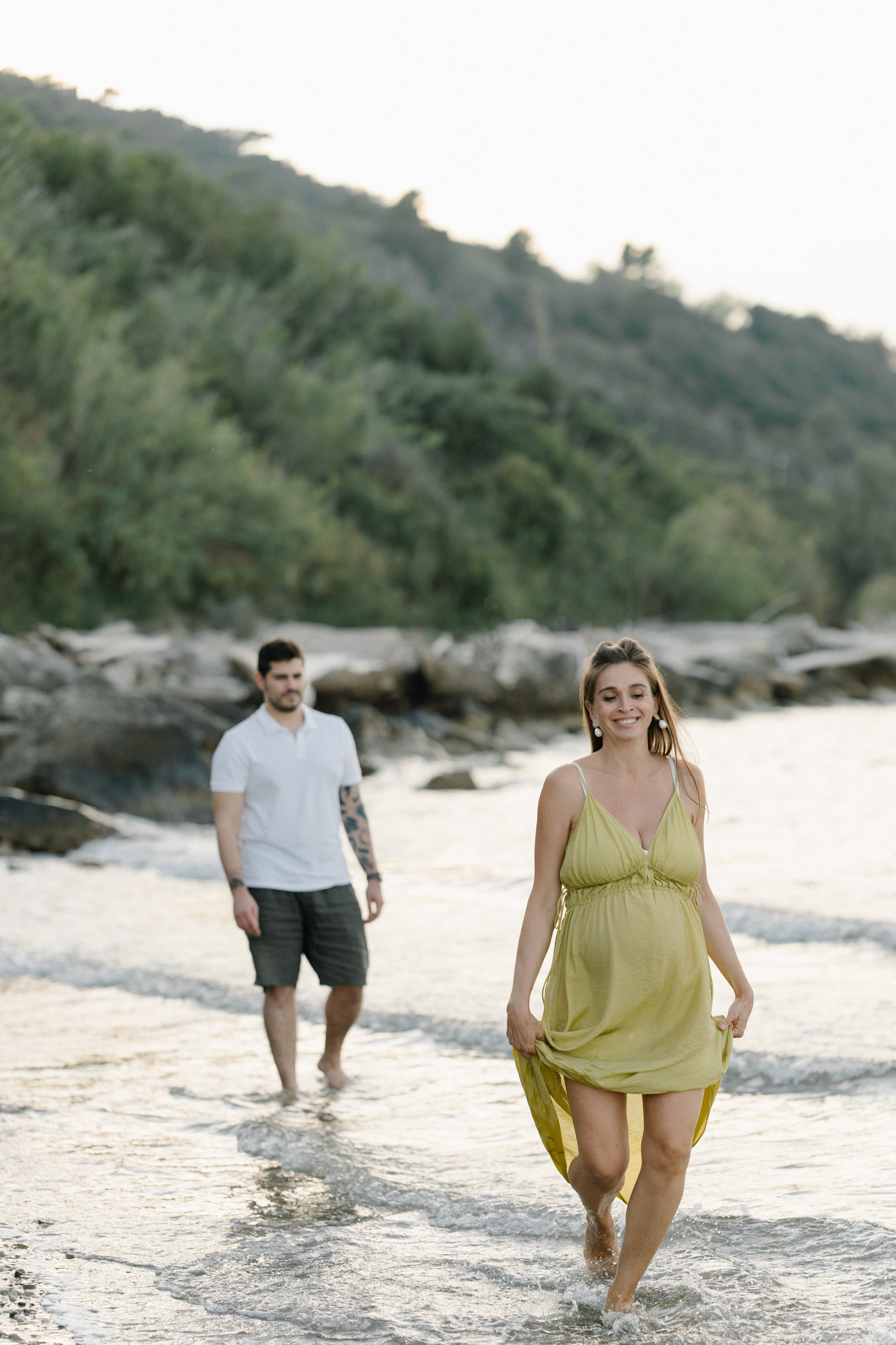 In dolce attesa. Fotografa Rimini