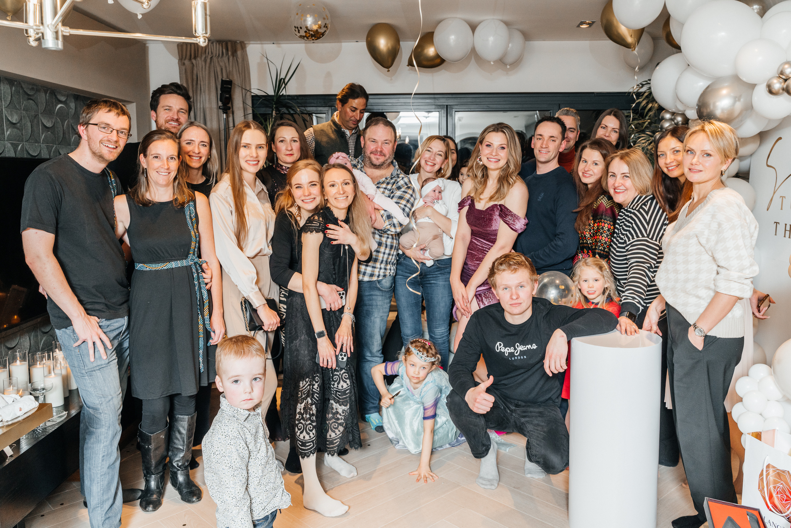 Birthday party photoshoot in London. Photographer in England Ekaterina Romanova