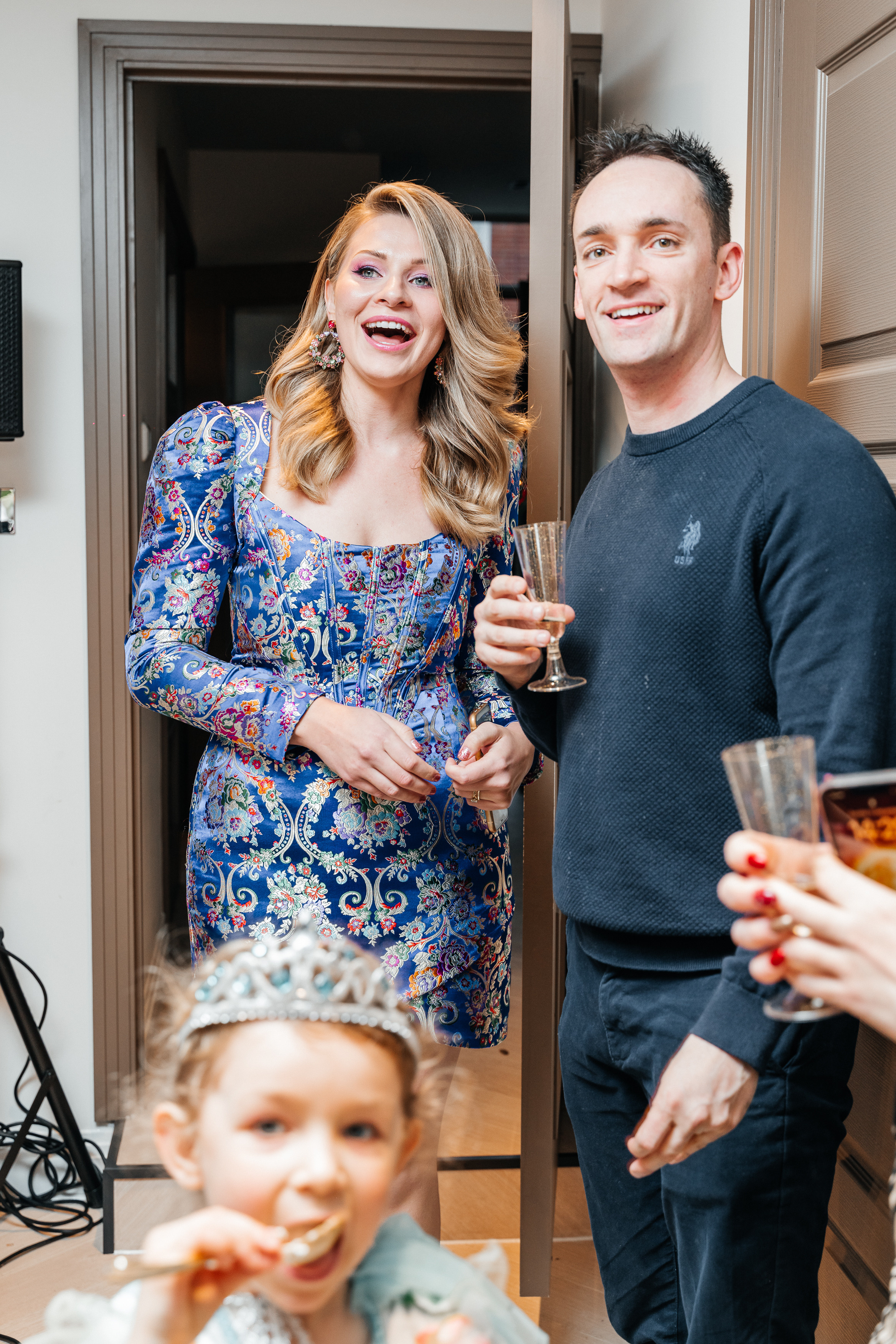 Birthday party photoshoot in London. Photographer in England Ekaterina Romanova