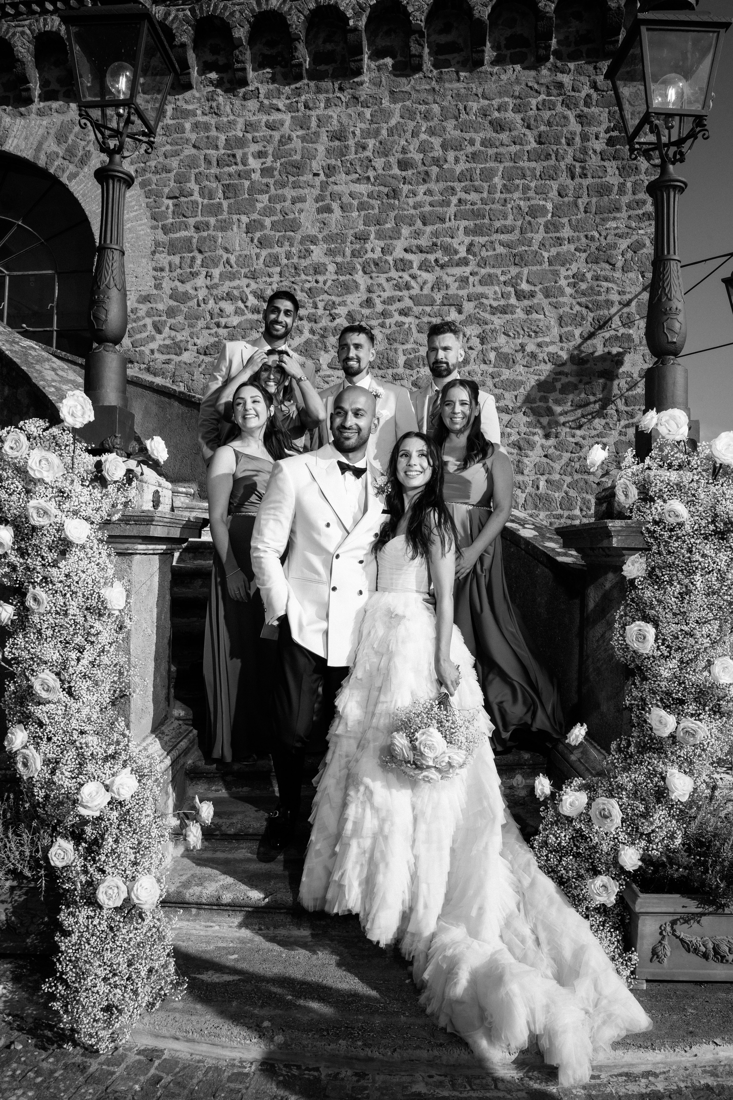 Wedding Castello Brancaccio. Wedding Photographer Rome Tuscany Como Sicily Puglia Amalfy Italy- Oksana Savenchuk