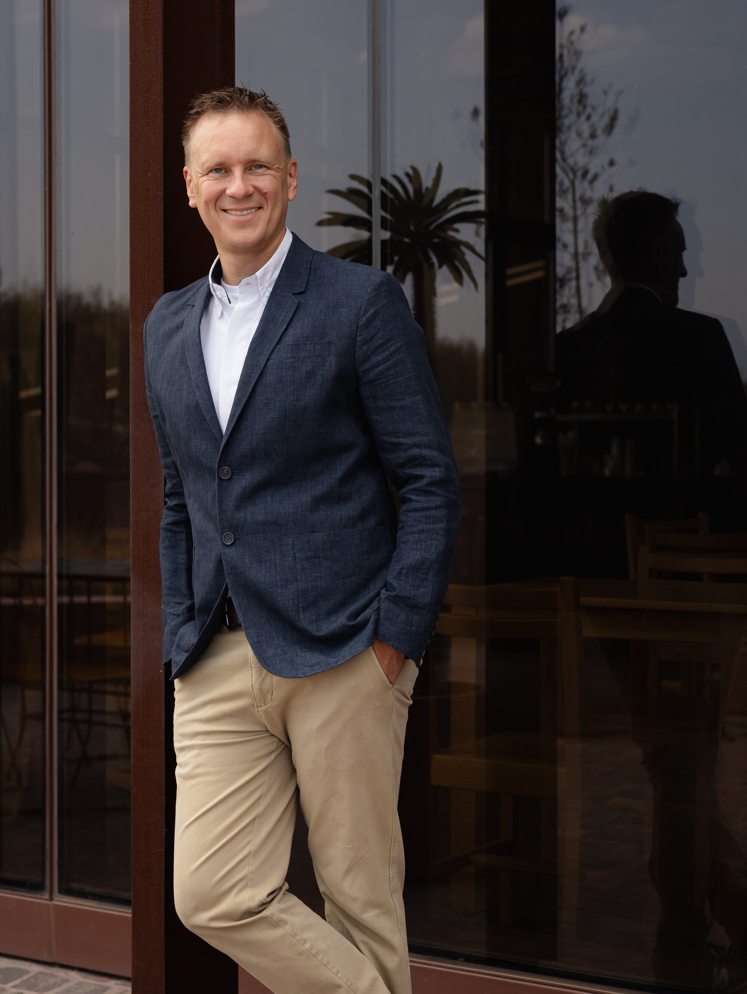 Man Business Portrait. Lifestyle a rodinná fotografka v Pisku Oxana Telupilova