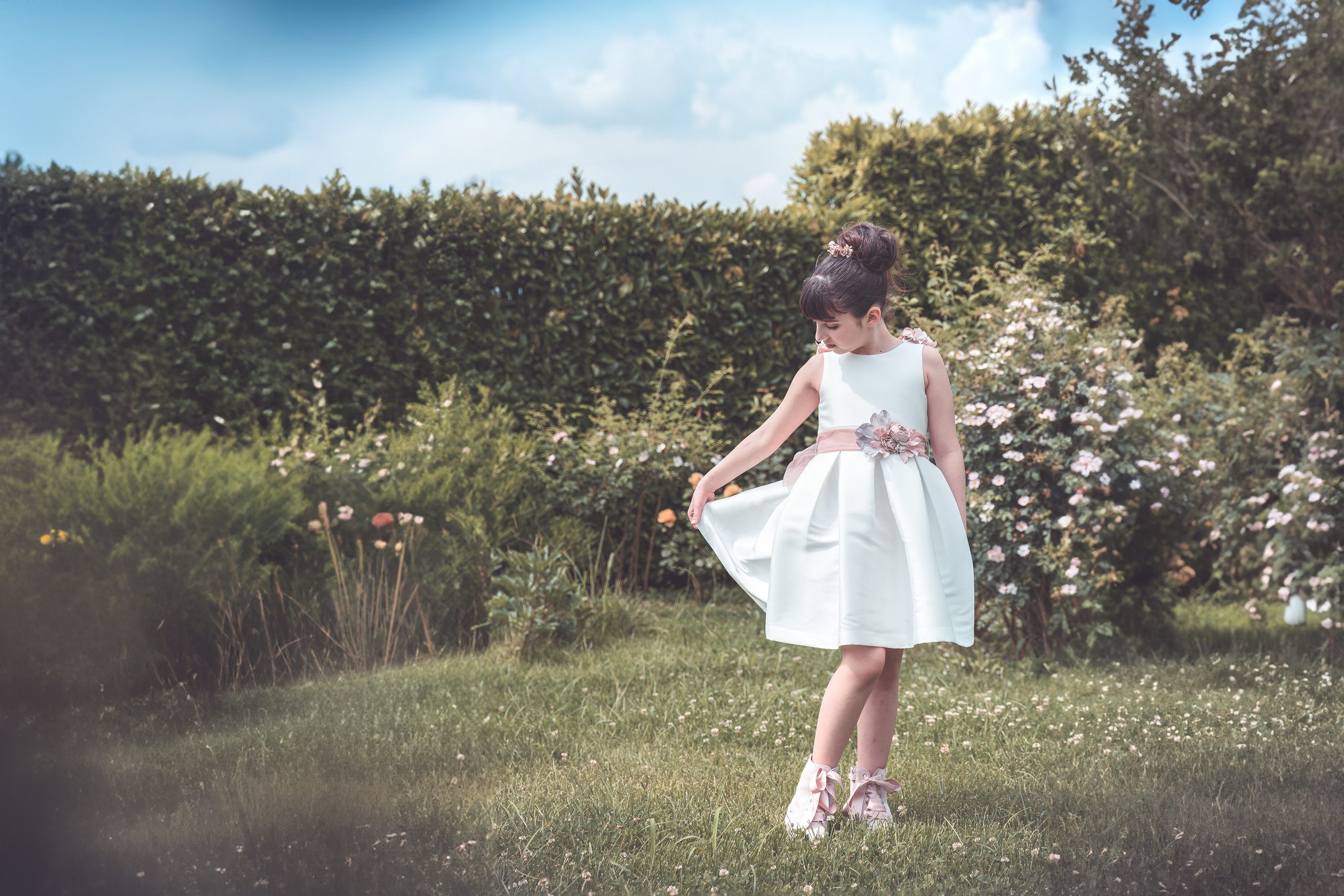 Anteprima Prima Comunione Nicole. Fotografo di famiglia