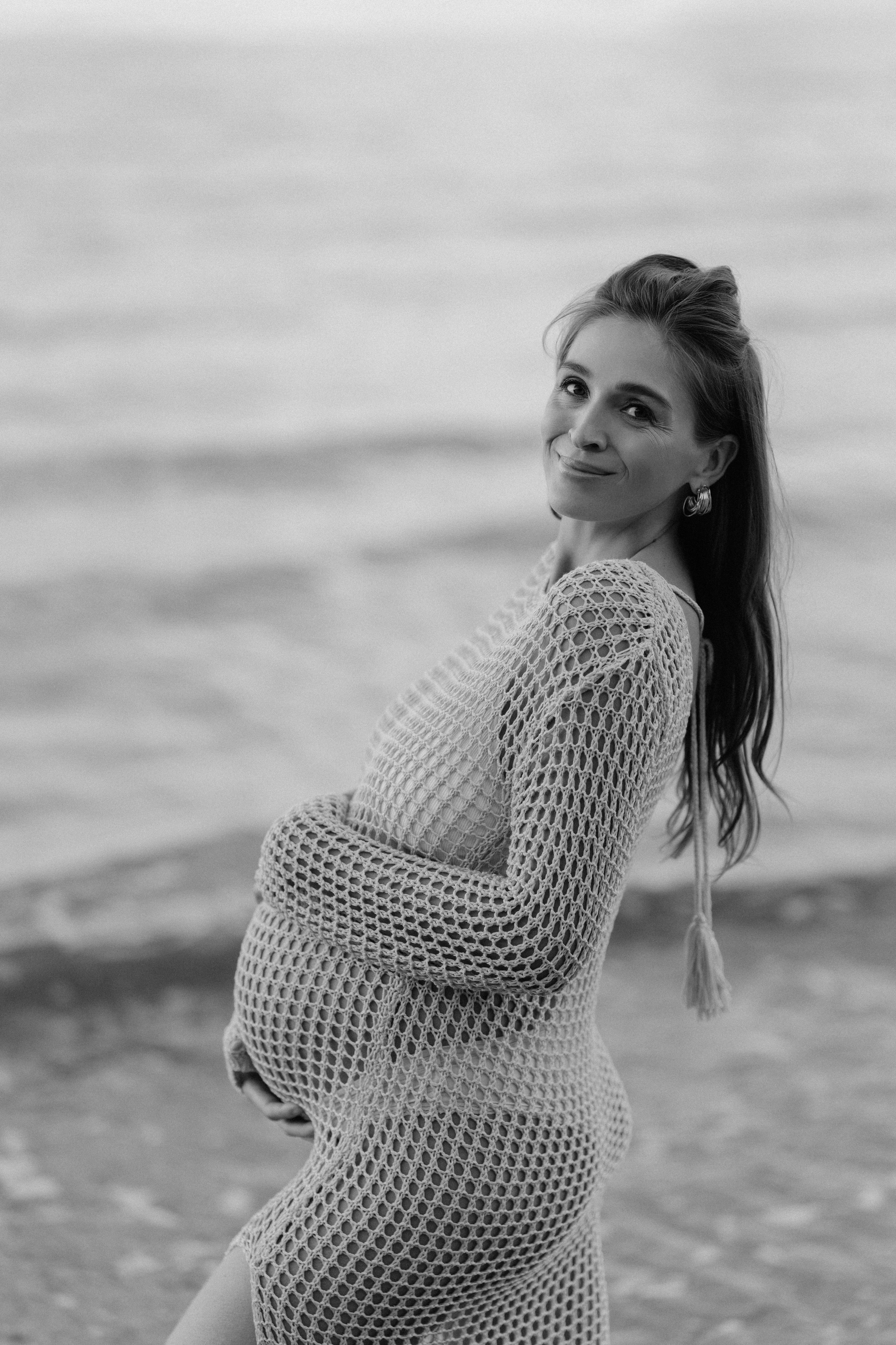 In dolce attesa. Fotografa Rimini