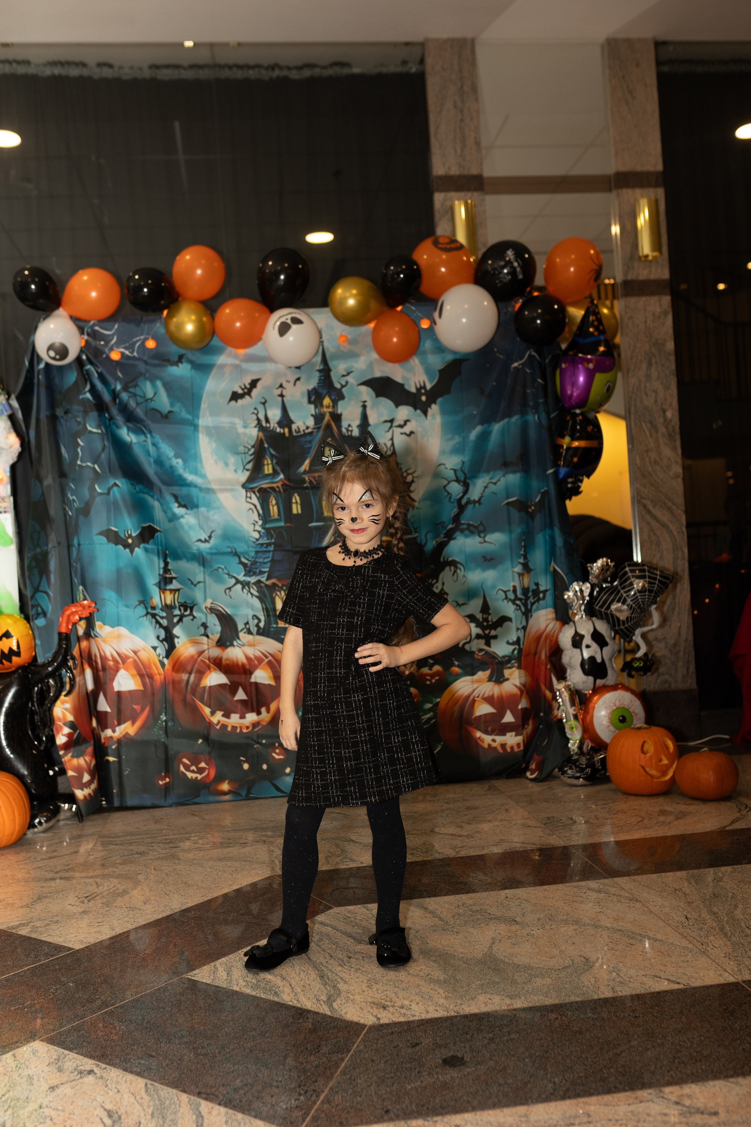 Leo dance studio Helloween 2025. Семейный и детский фотограф в Варшаве Мила Бобровская