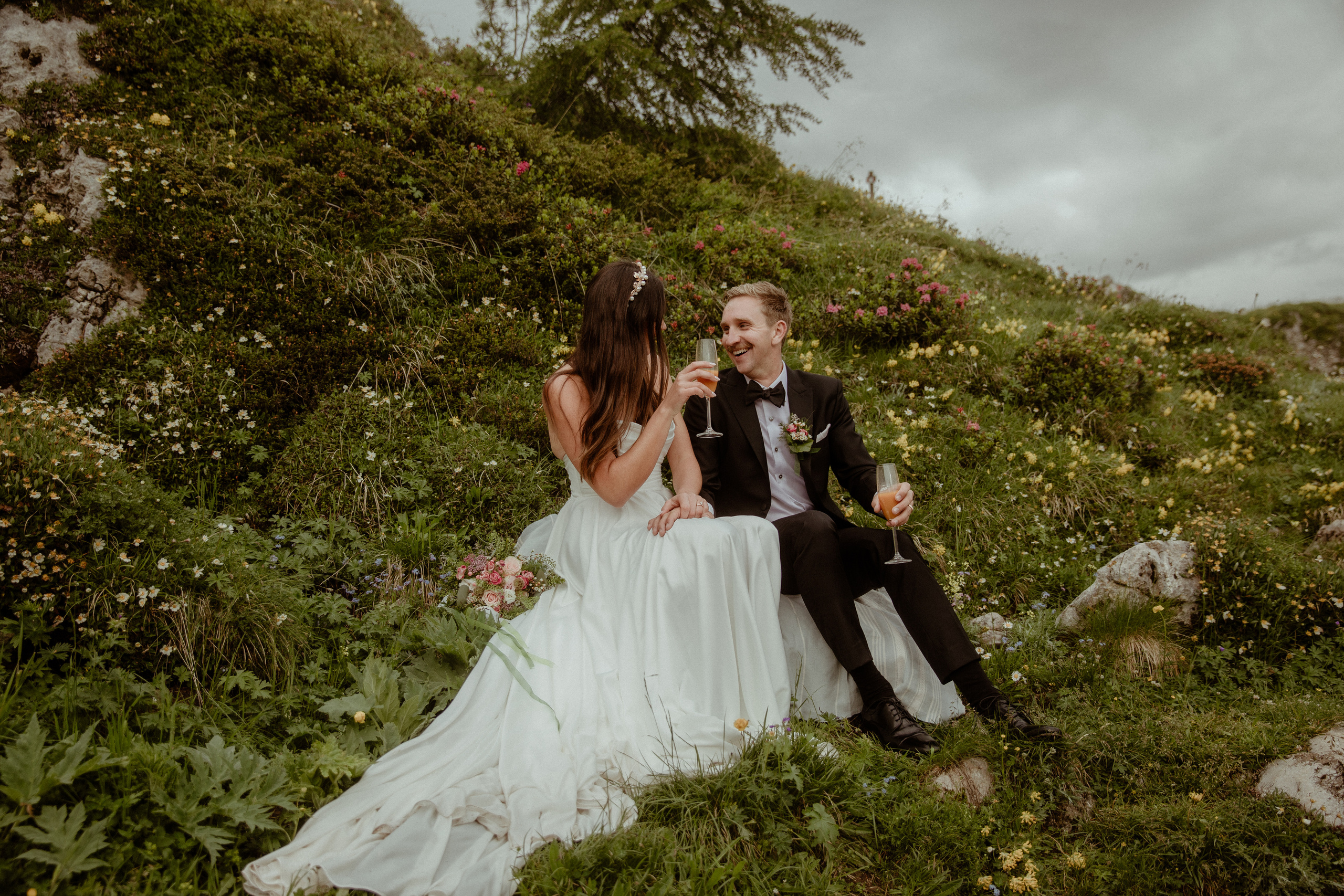 Elopement in the middle of Dolomites. Iceland elopement photo and video | Nikolaichik Photo